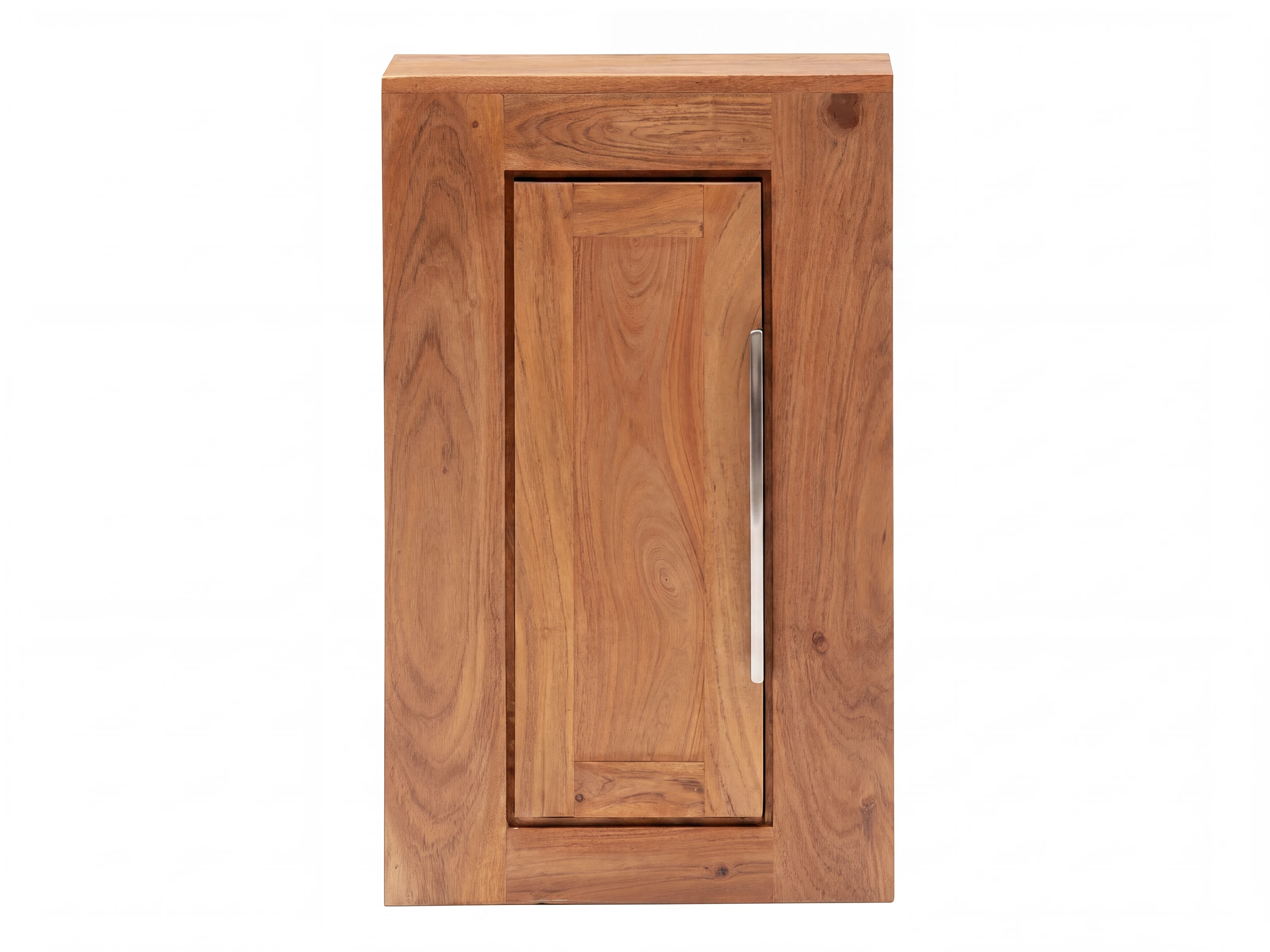 Hängeschrank Osbon Akazie - Metallgriffe Silber