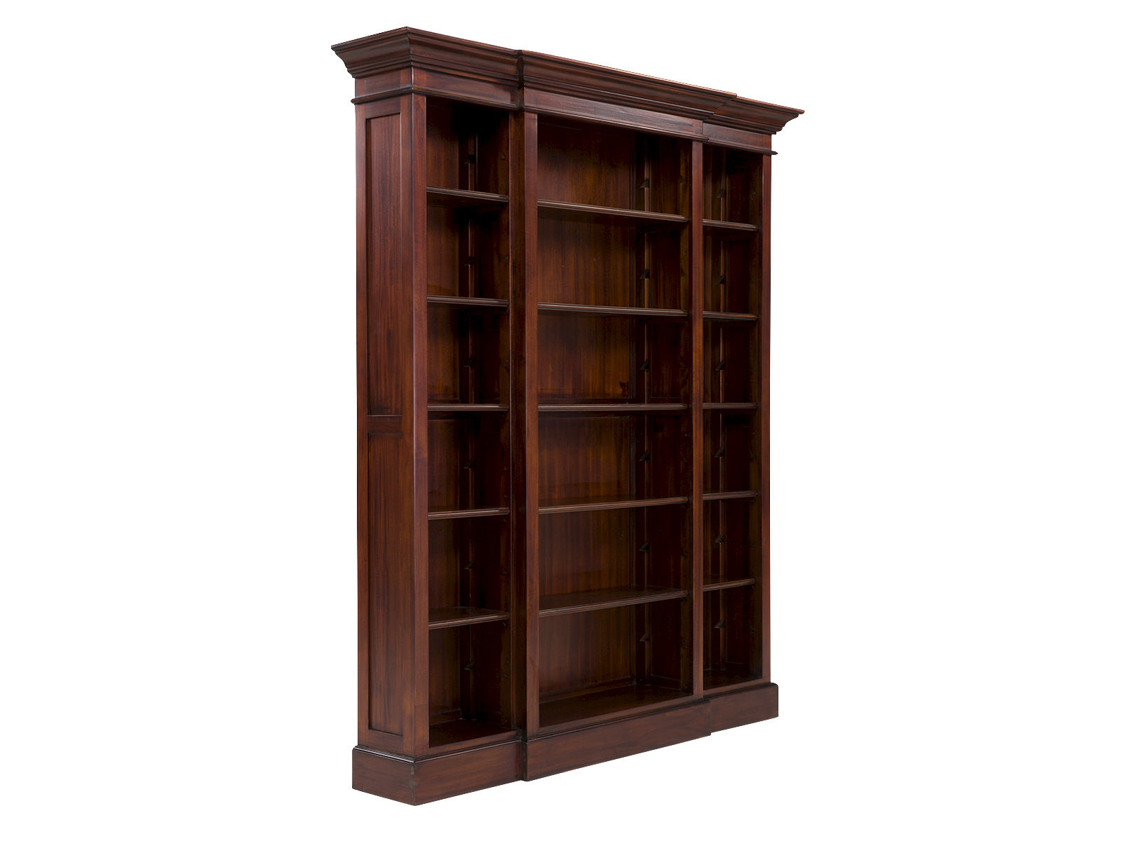 Bücherregal Cambridge I Holz - Mahagoni 168x210x34