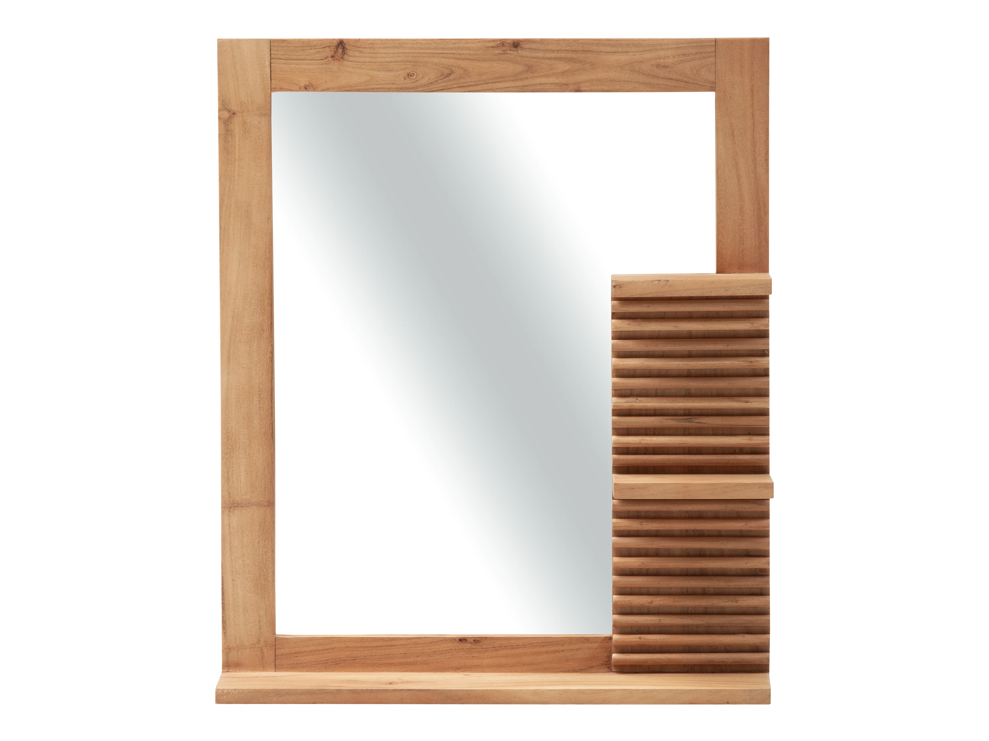 Spiegel Kali 52x62 Akazie eichefarben