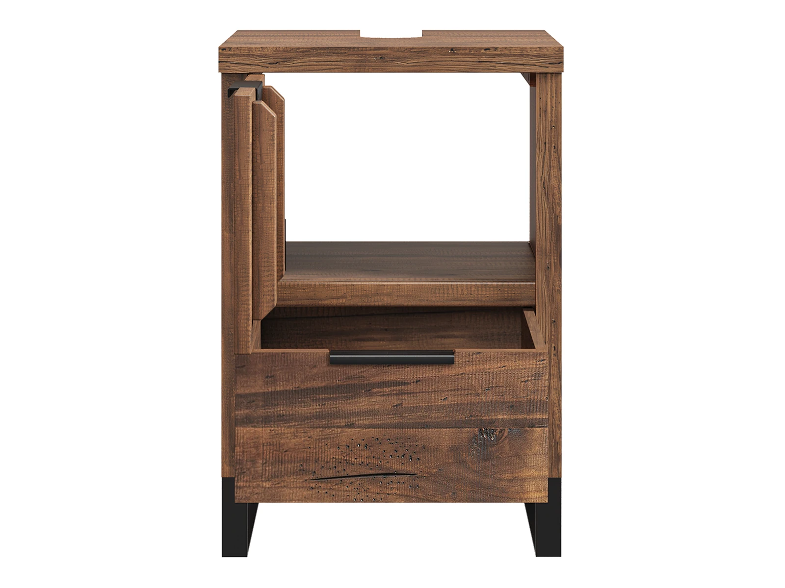 Waschbeckenunterschrank Sydney Pinie schmal