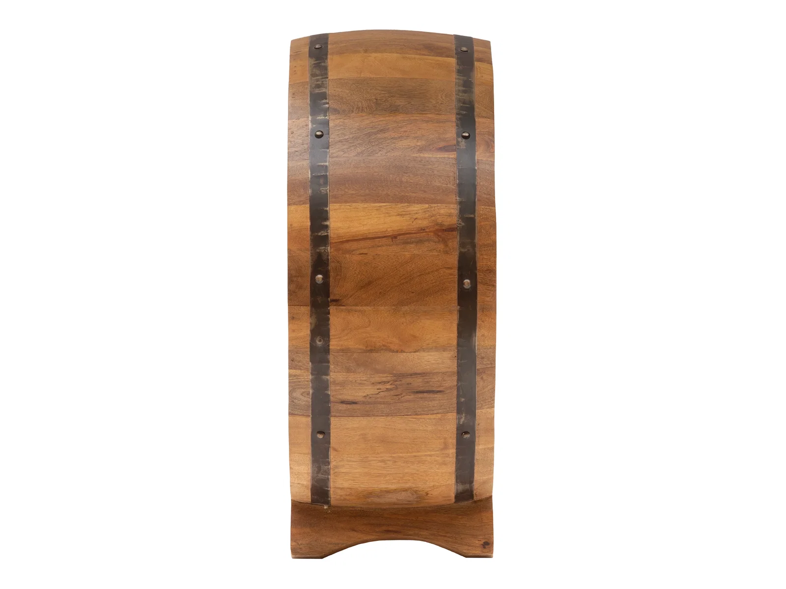 Weinregal Barrel Mangoholz - Fassdesign