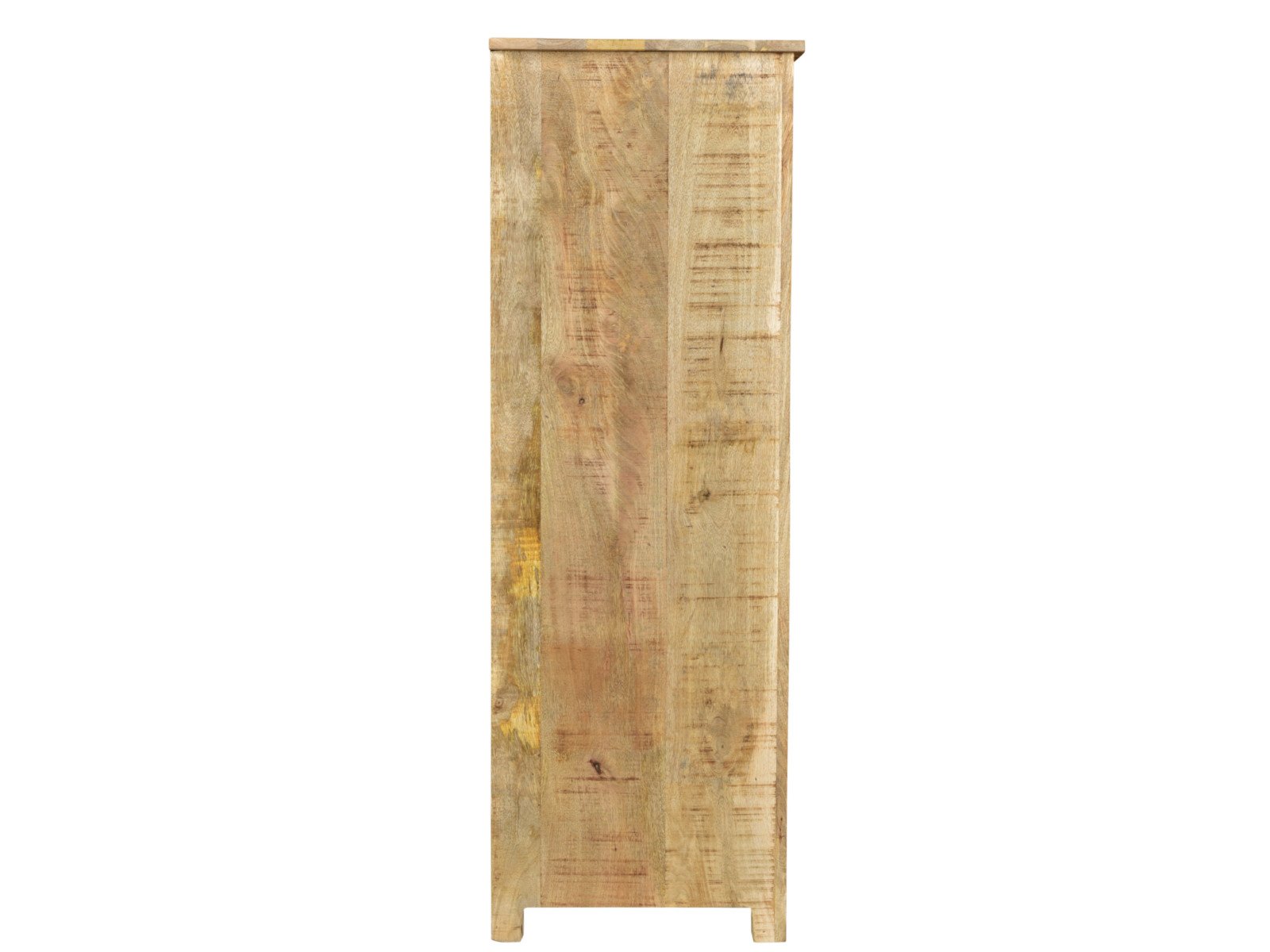 Hochkommode Pune Holz - Mango 40x125x43 Seitenansicht