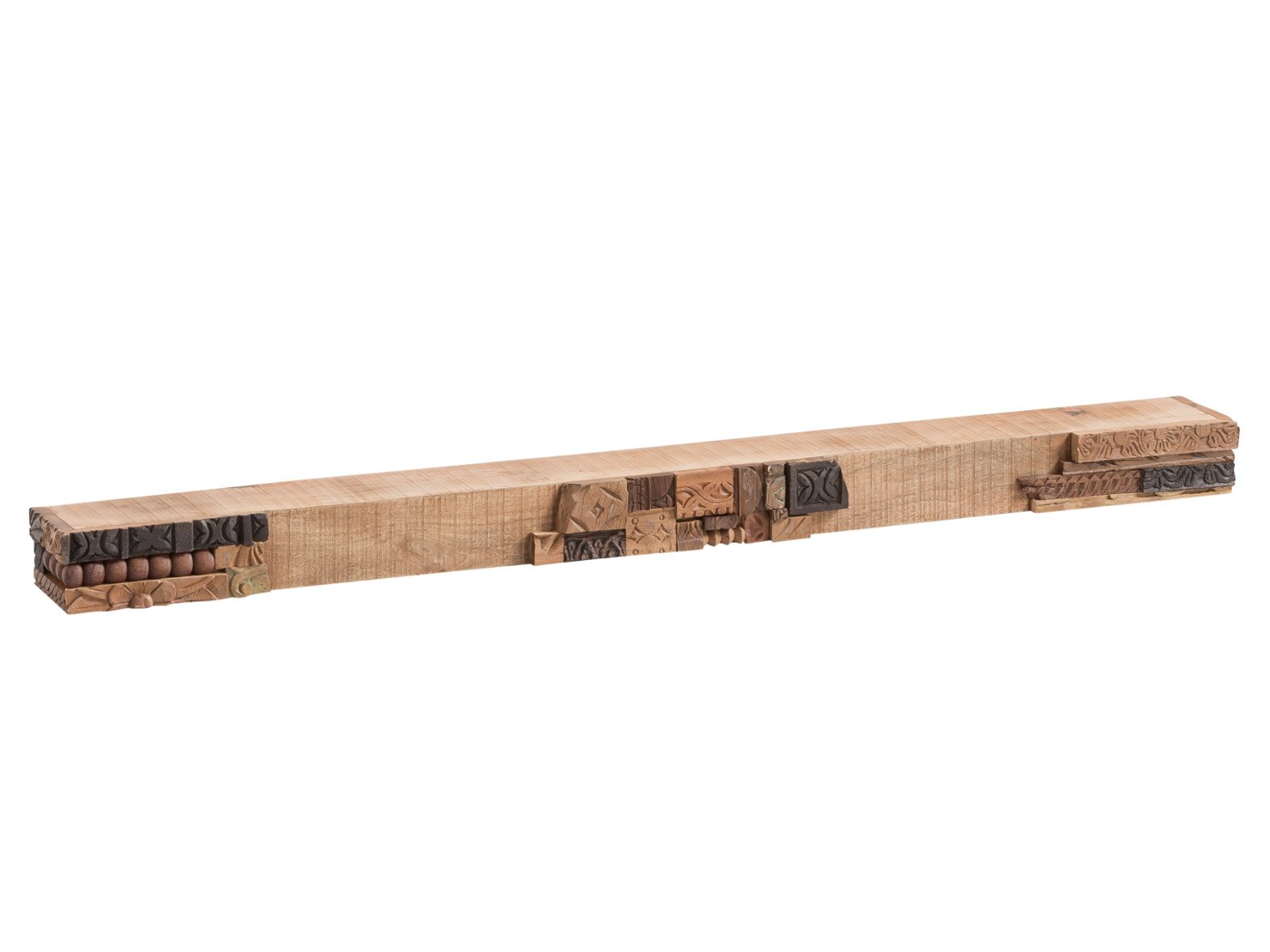 Wandboard Greenland 160 cm Wandboard Greenland 160cm Holz - Mango 160x10x15 Schrägansicht