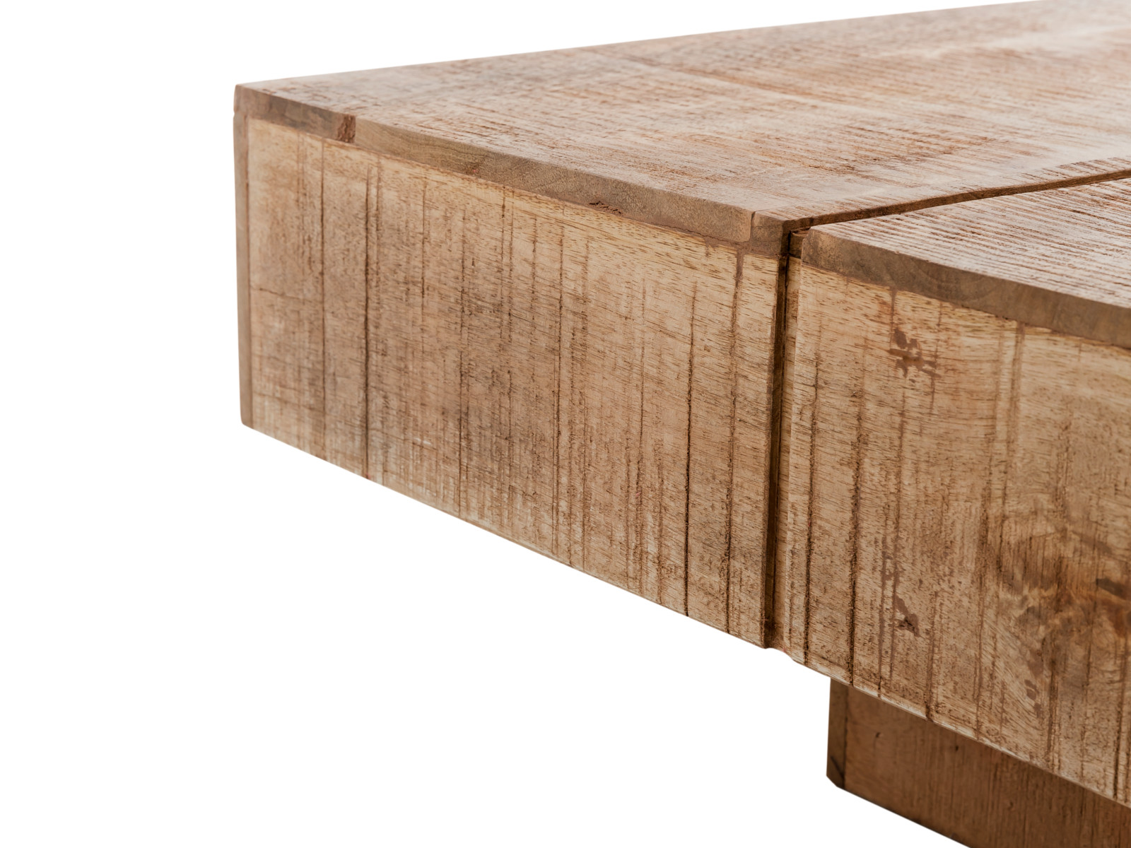 Couchtisch Amberley Mango 80x80 cm Holz - Mango 80x30x80 Detailbild