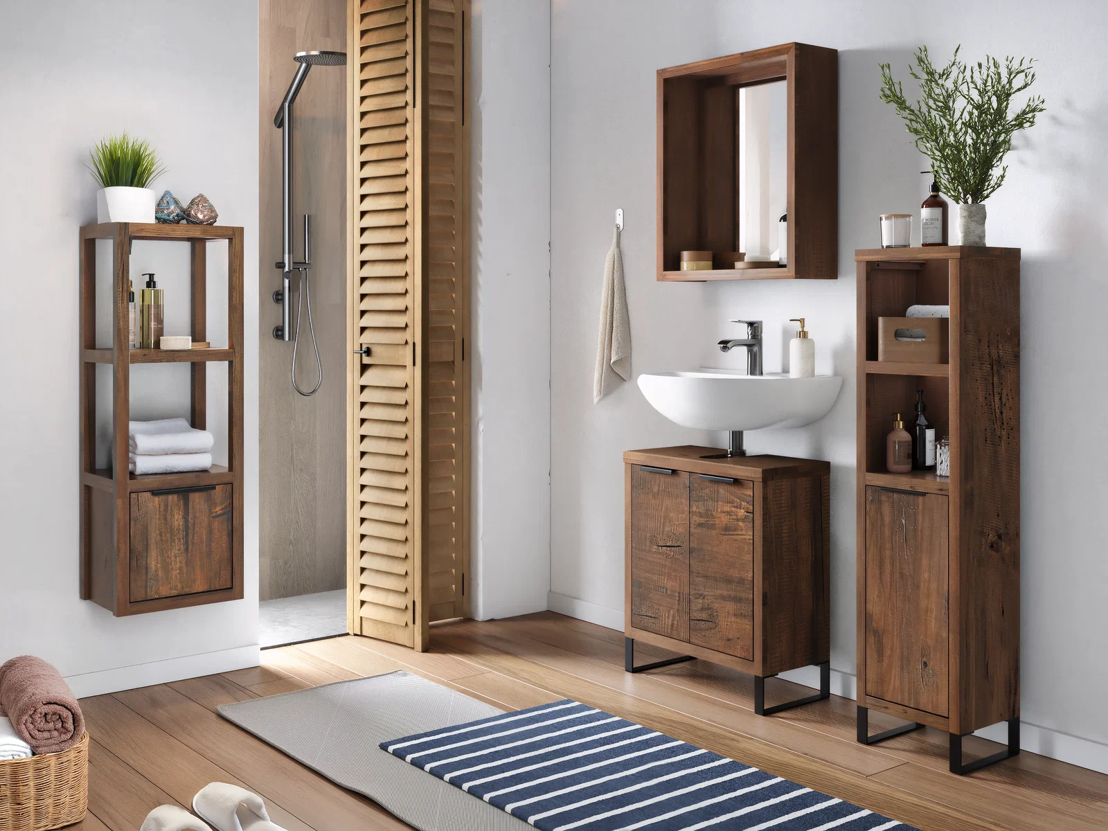 Mini-Bad einrichten: Ideen für kleine Badezimmer