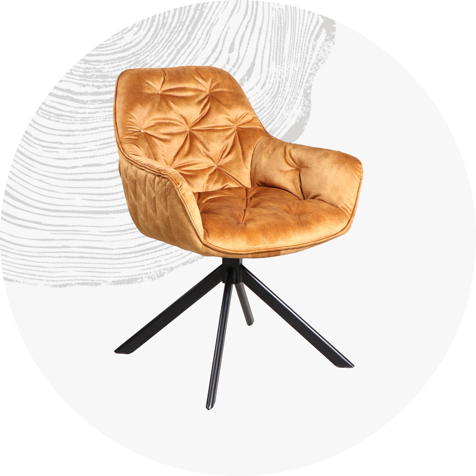 Mehrere moderne Holzstühle in heller, minimalistischer Esszimmer-Optik – klare Linien, natürliche Holzmaserung, zeitloses Design