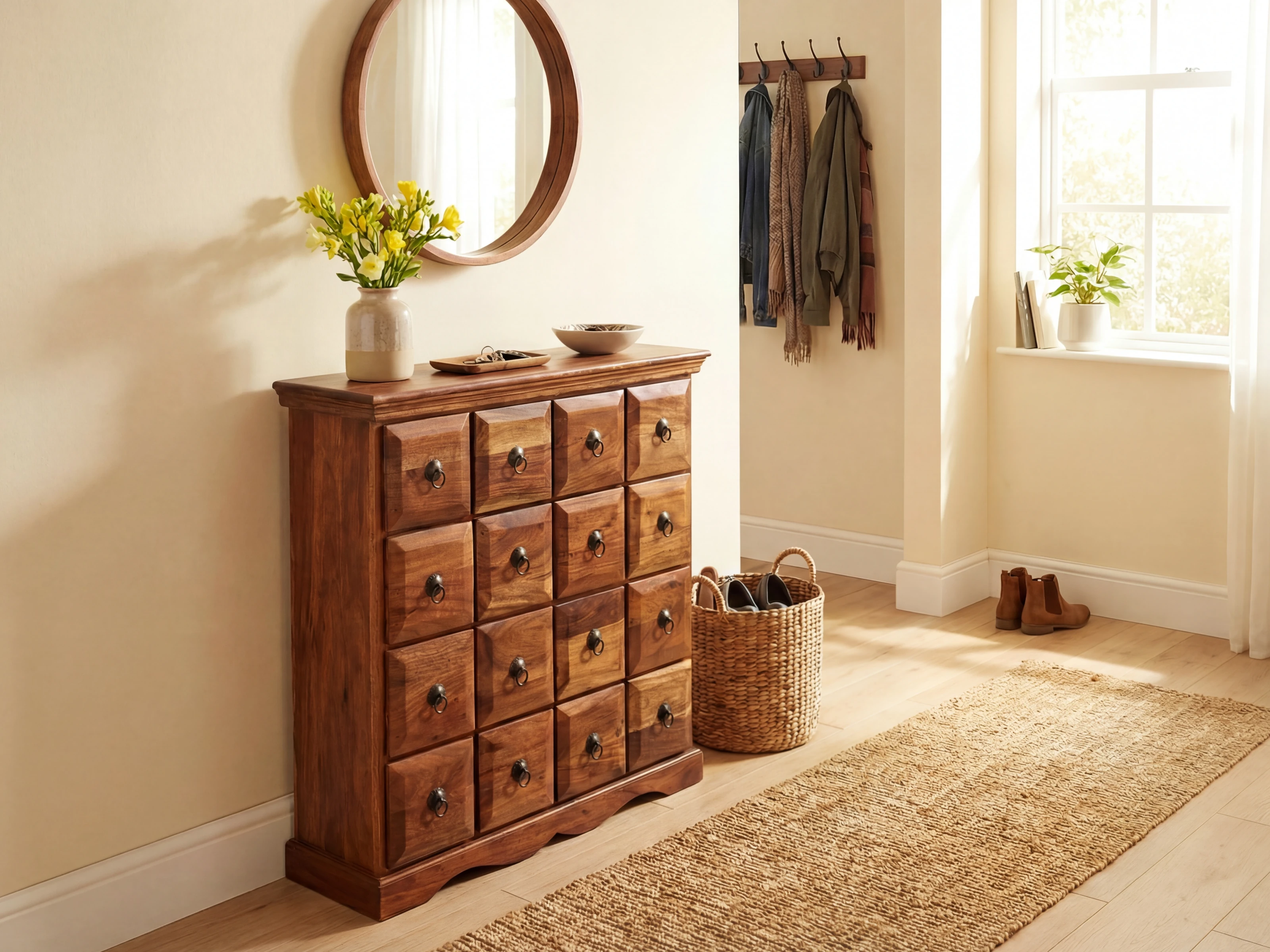 Kommode Merlow Akazie 16 Schub