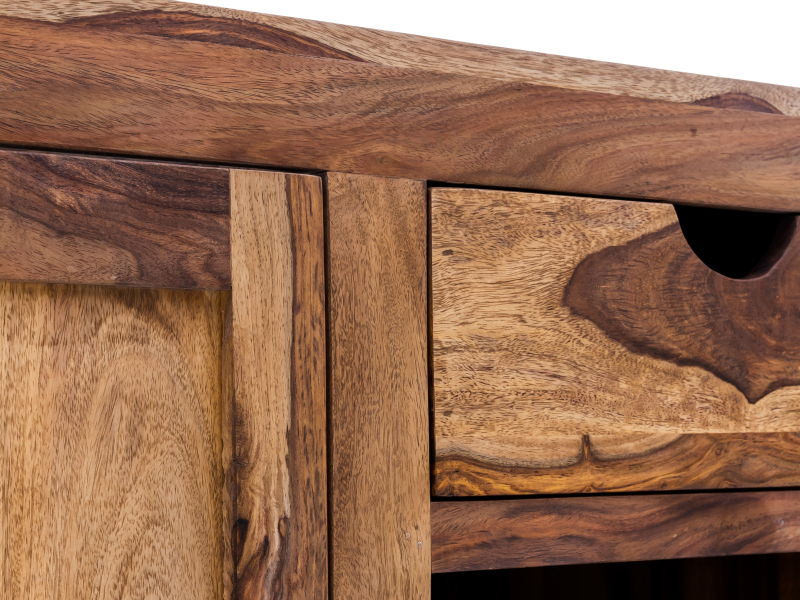 Badmöbel Set Laros Akazie – Waschtisch 130 cm