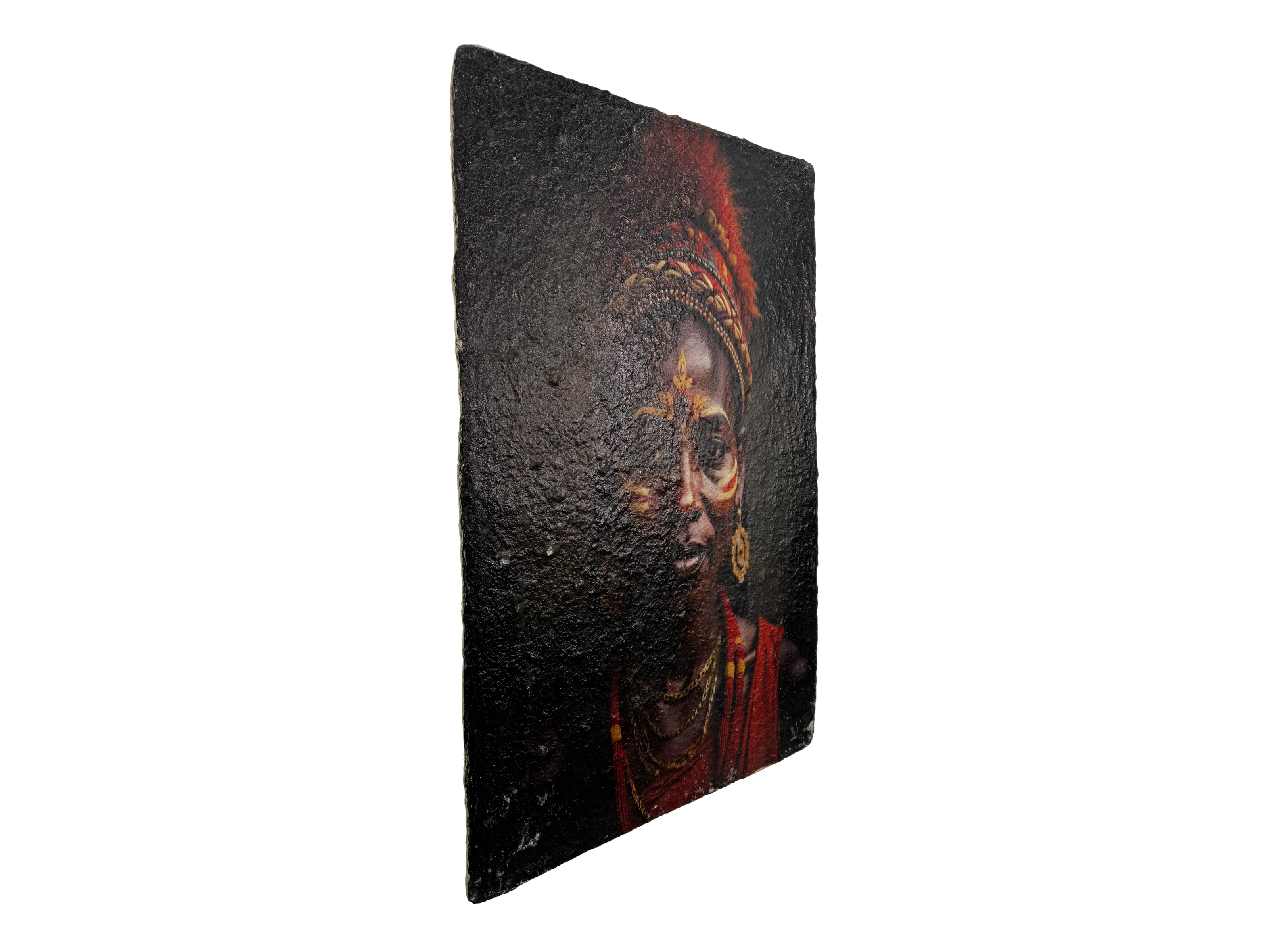 Wandbild Papiermache 60x90 - Queen of Colors