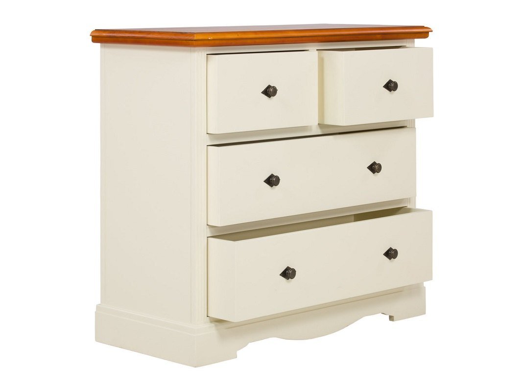 Wäschekommode aus Holz mit mehreren Schubladen, helles Naturholz, skandinavisch-moderner Look für Schlafzimmer oder Flur