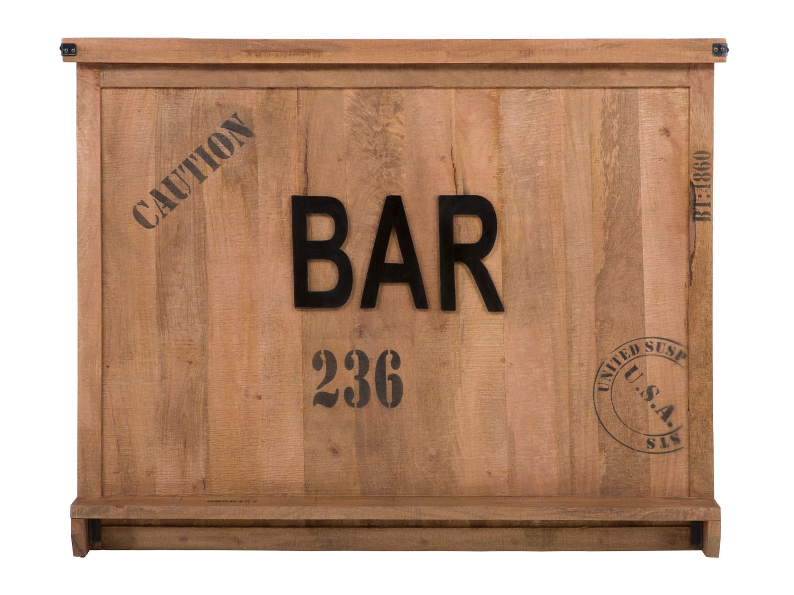 Bar Sheffield Holz - Mango 145x115x68