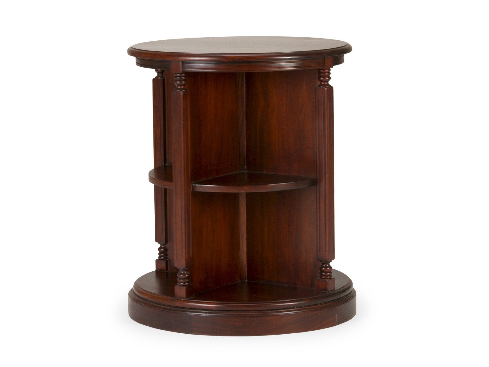 Drehregal Cambridge Drehregal Cambridge Holz - Mahagoni 65x78x65