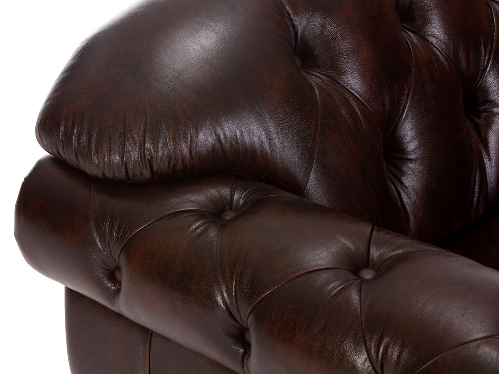 Chesterfield Sofagarnitur Hereford Echtleder