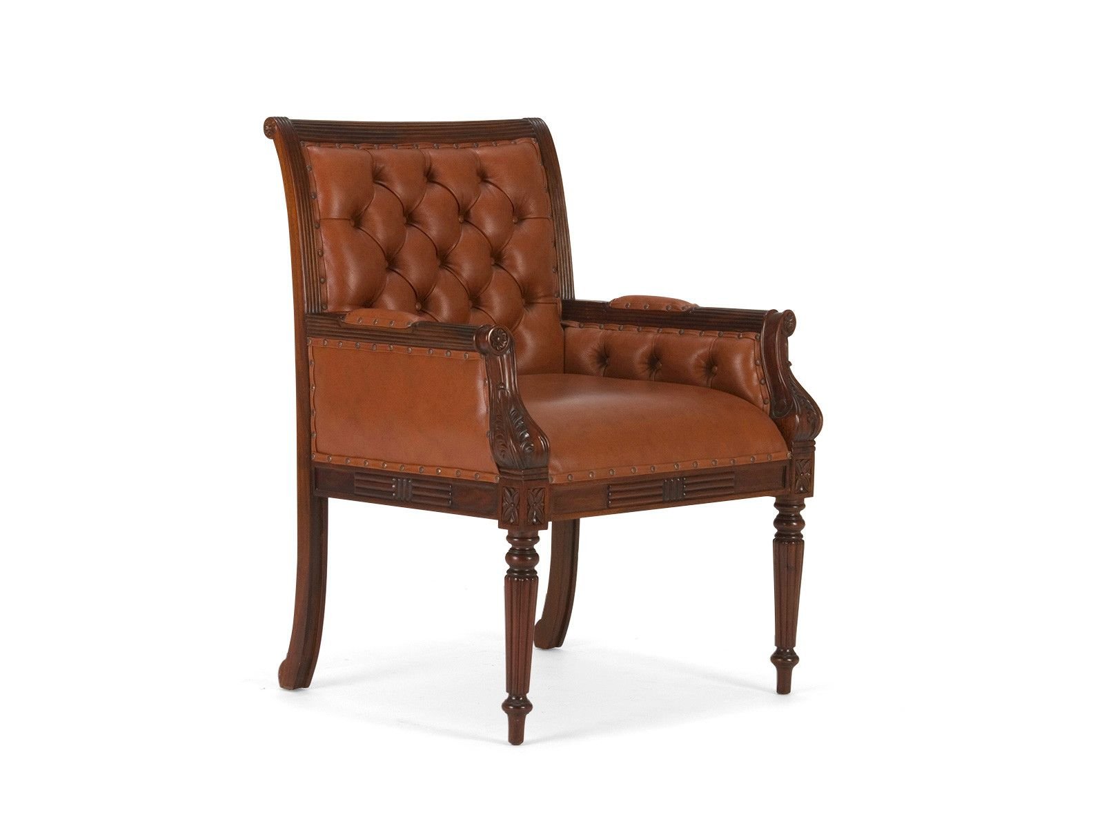 Armlehnstuhl Cambridge Echtleder Armlehnstuhl Cambridge Echtleder