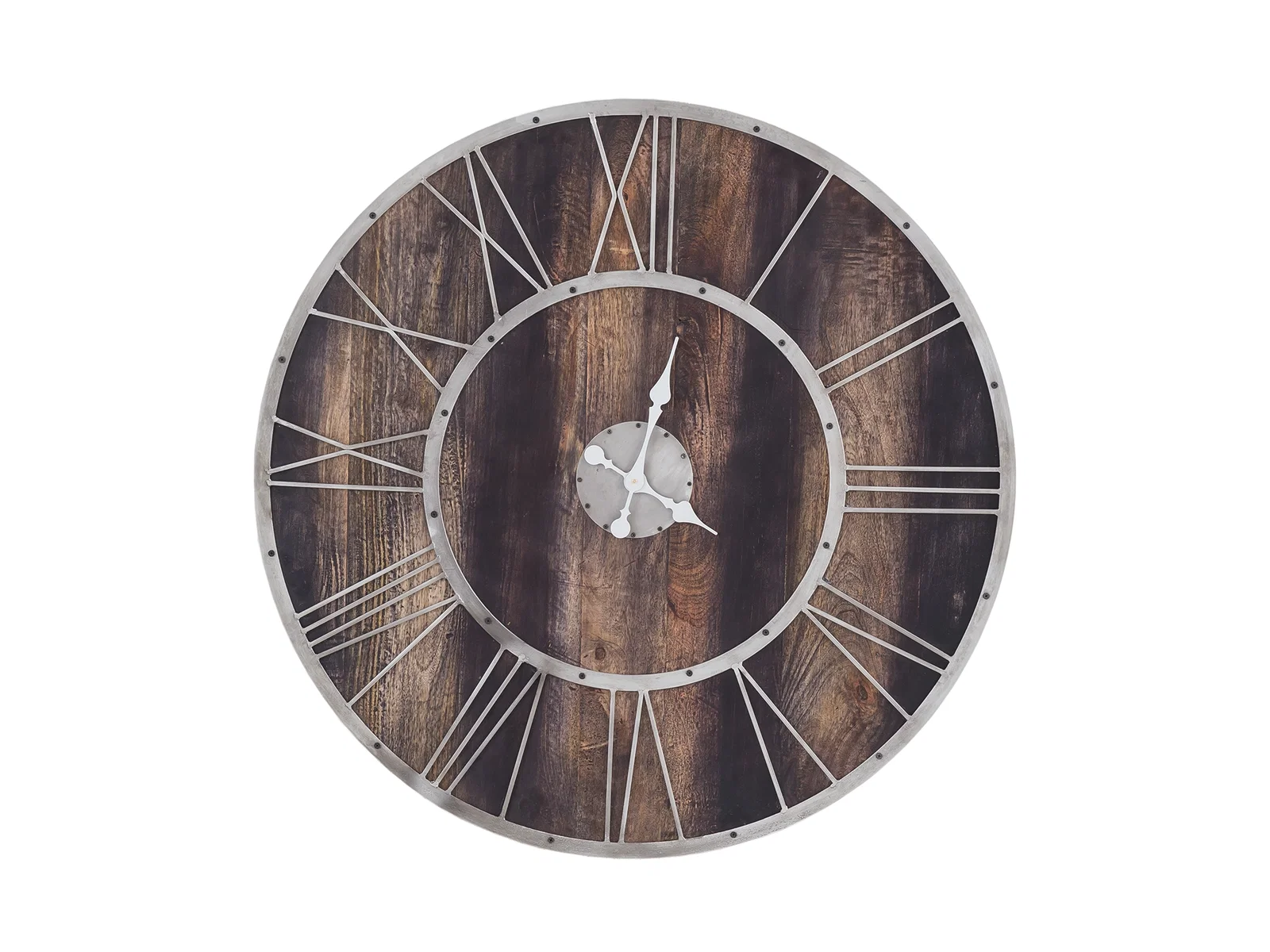 Verschiedene Holz-Deko und Accessoires in warmen Holztönen vor neutralem Hintergrund – minimalistisches, natürliches Ambiente