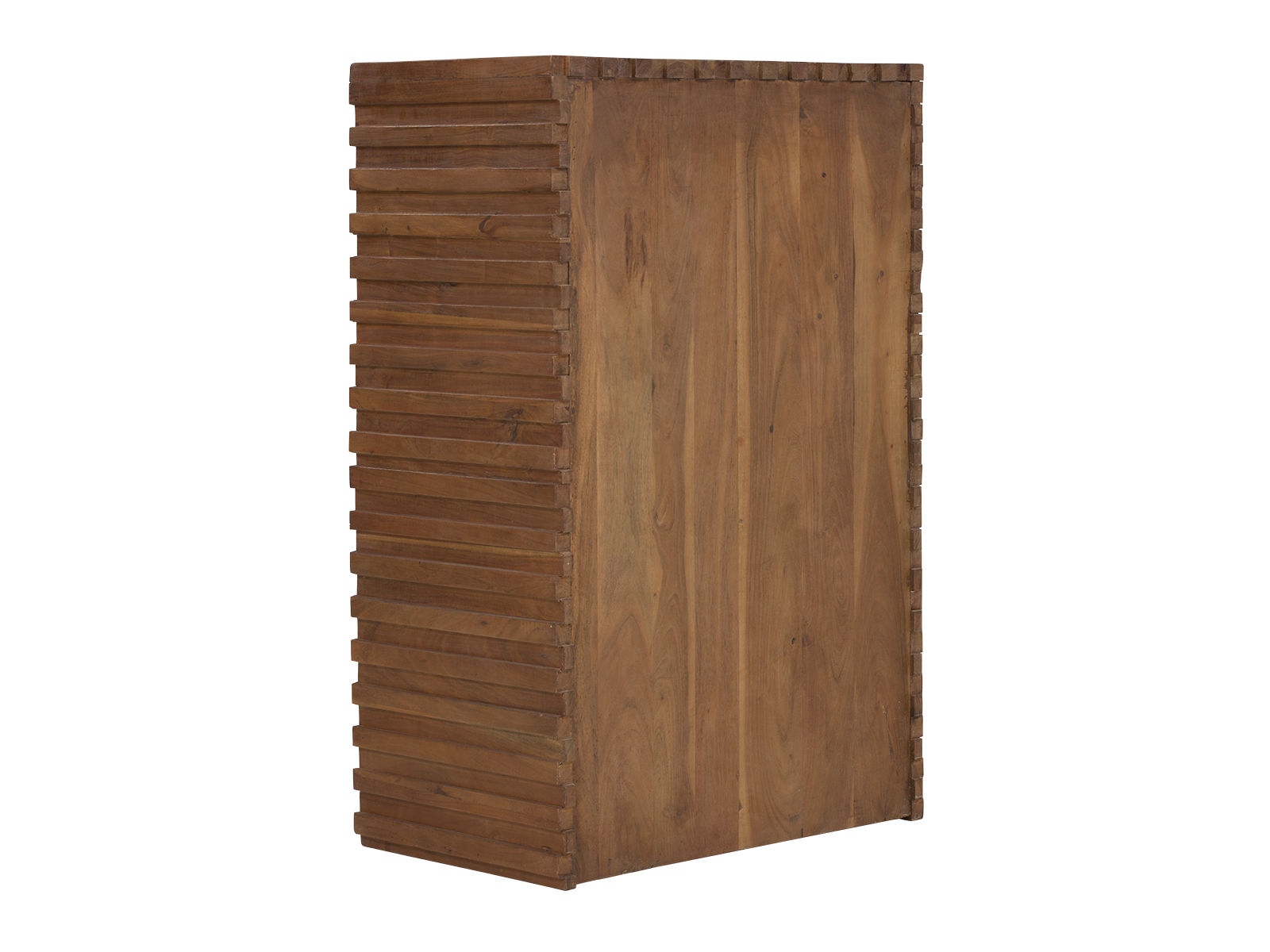 Hochkommode Abadi Holz - Mango 75x114x46