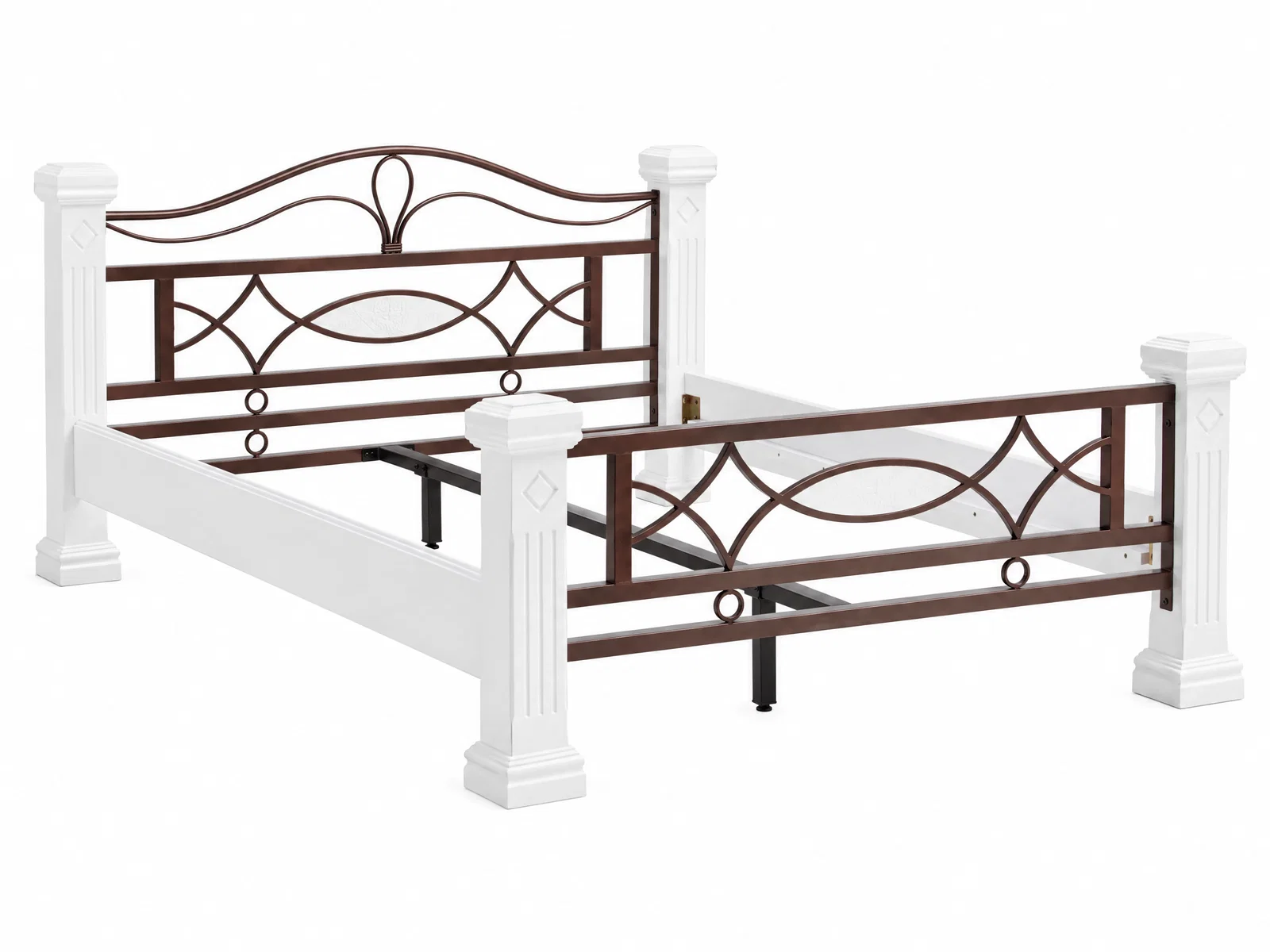 Bett Byzanz 200x200 weiß