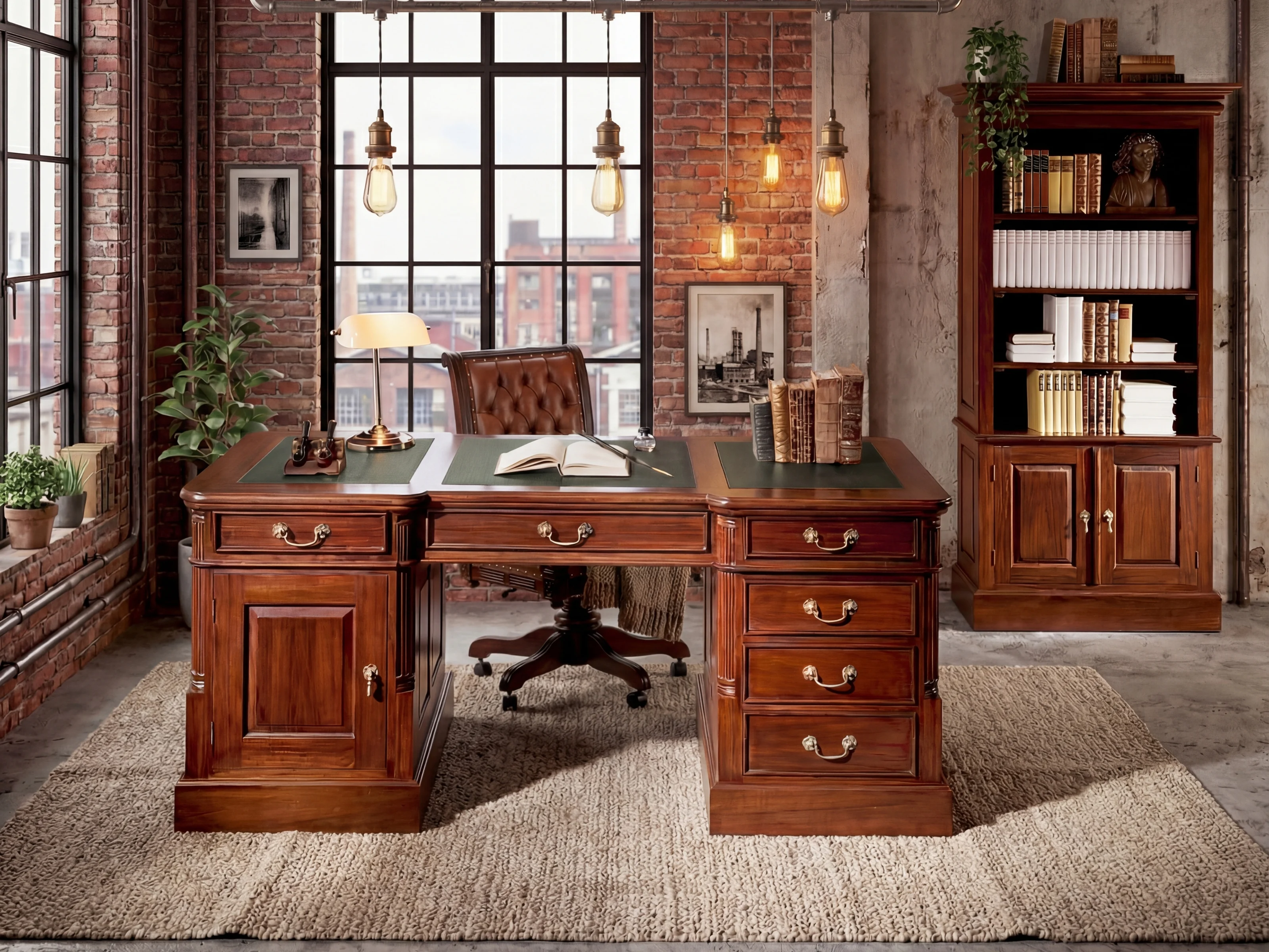 Bücherregal Cambridge 2-türig