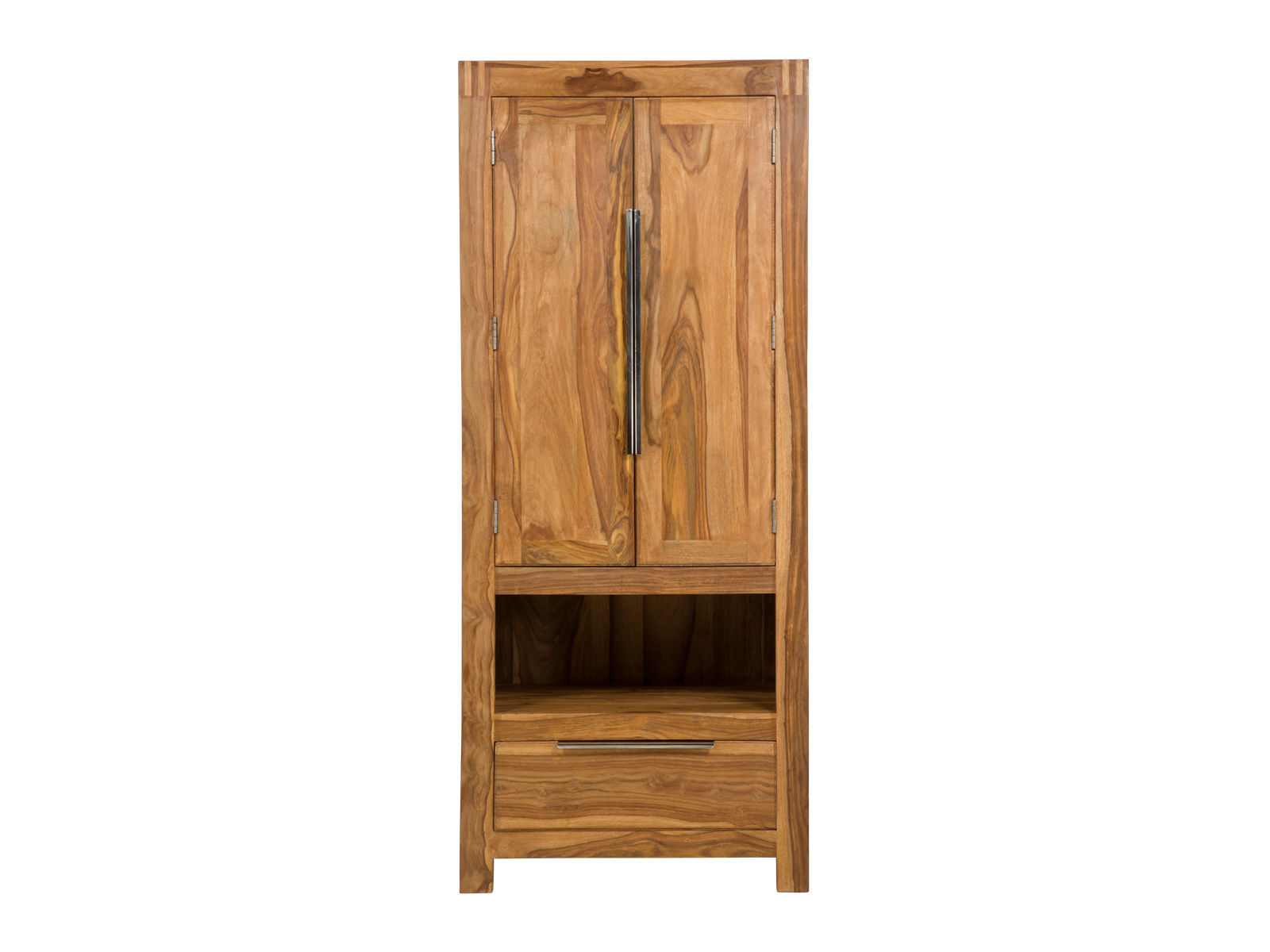 Kleiderschrank Stark Holz - Palisander 80x190x53