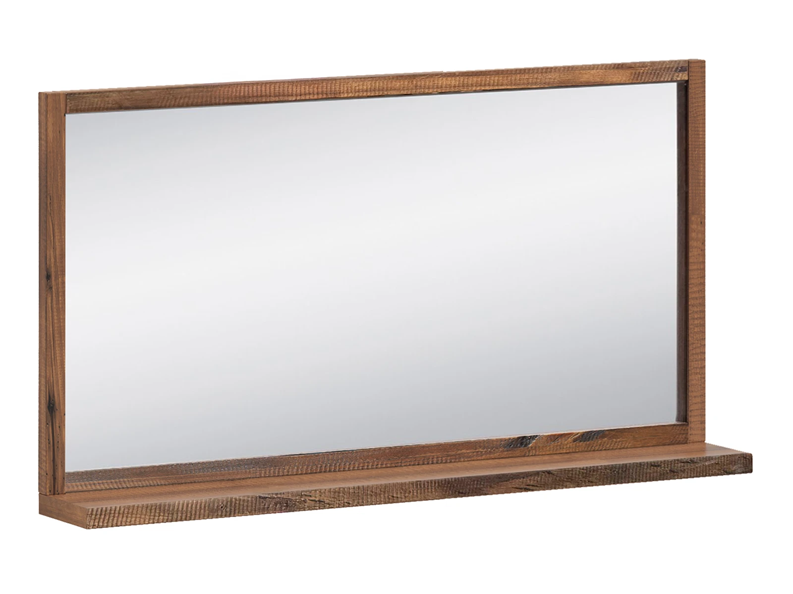 Fehler im Befehl: Falsche Syntax in der Nähe von "Sydney". Freisteller-Frontansicht: Badspiegel Sydney 2tlg. klein aus lackiertem Pinienholz dunkelbraun mit Ablage