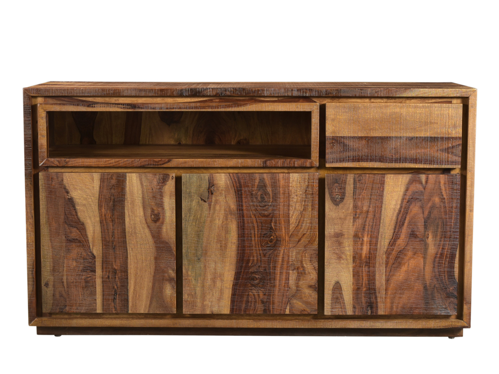 Sideboard Blackdale 140cm Palisander Holz - Palisander 140x80x43 Frontansicht