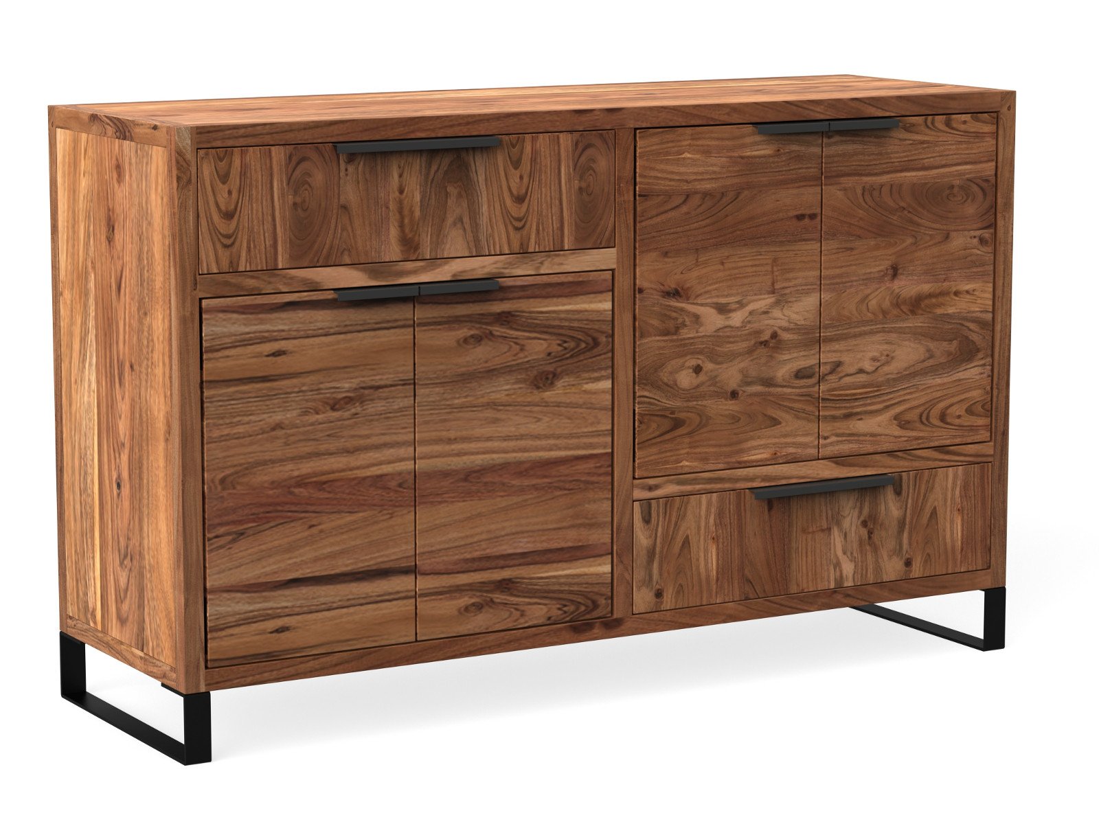 Sideboard Sydney 126cm, Akazie hell Sideboard Sydney 126cm, Akazie hell