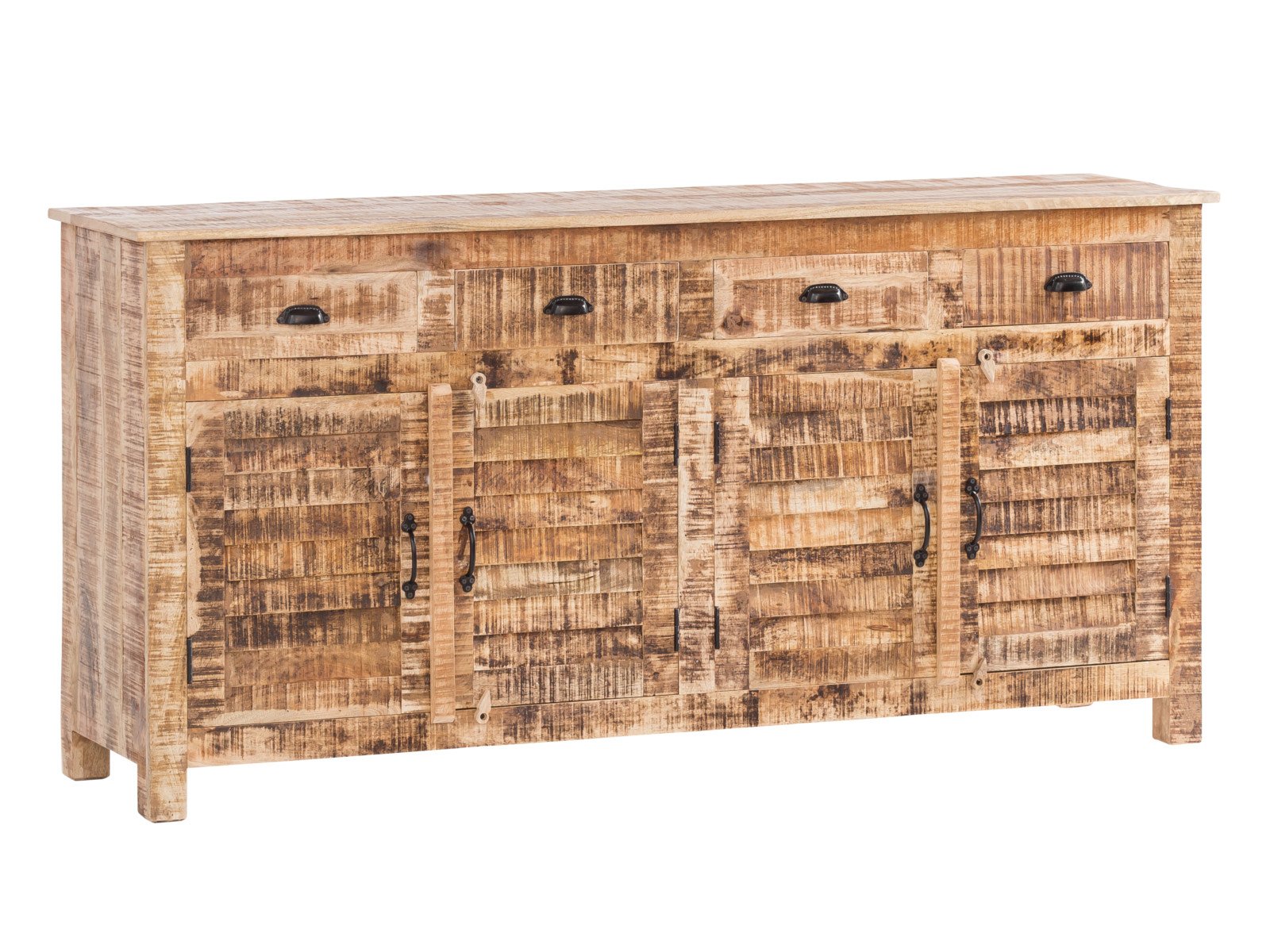 Sideboard Caribou II Sideboard Caribou II Holz - Mango 182x90x42 Schrägansicht