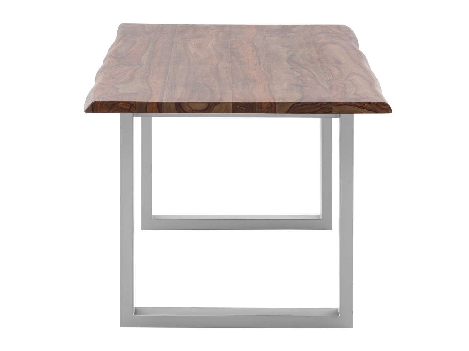 Esstisch Bullwer Palisander silberfarben 200x100 cm