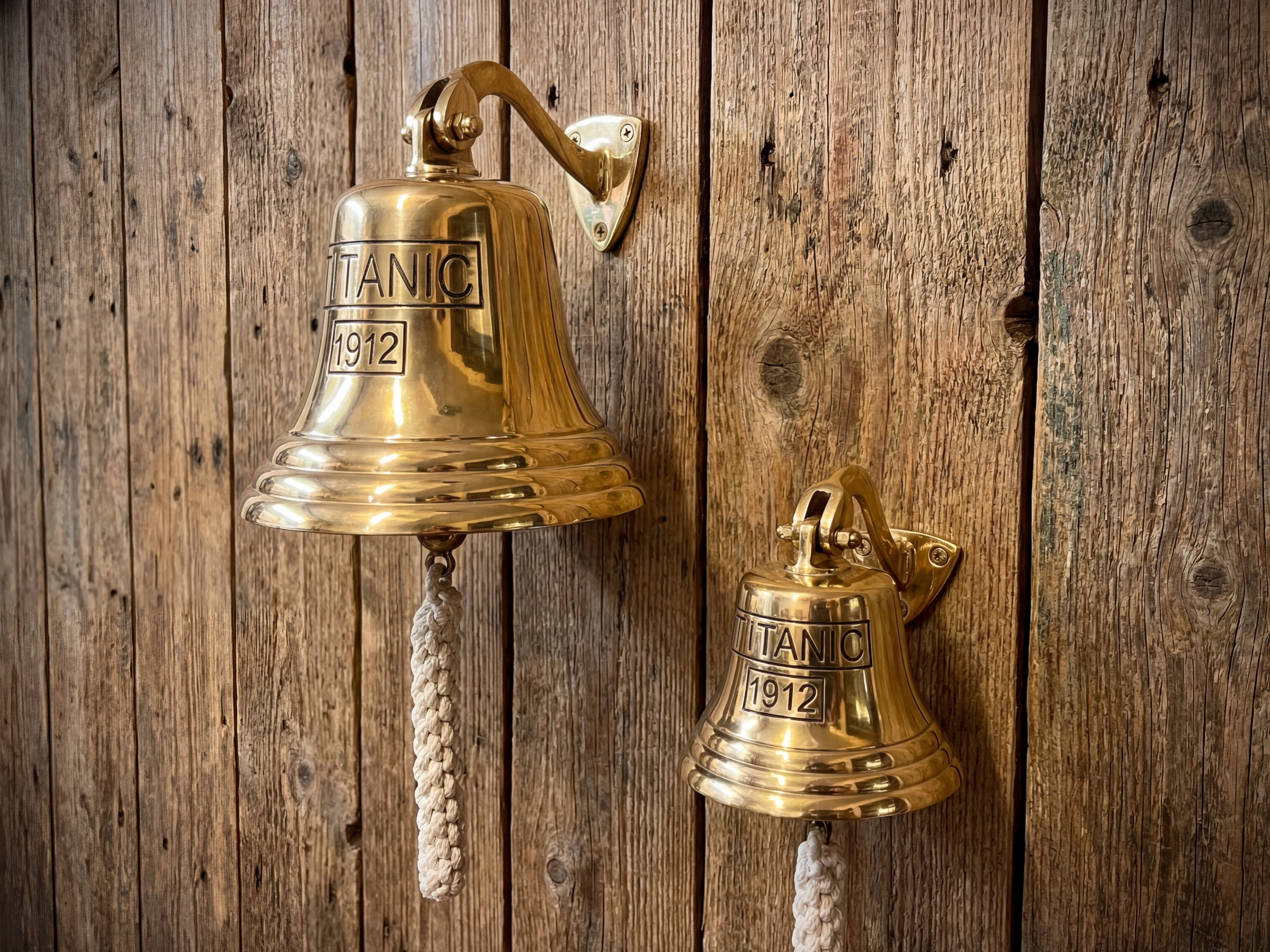 Thekenglocke Max Messing D18cm