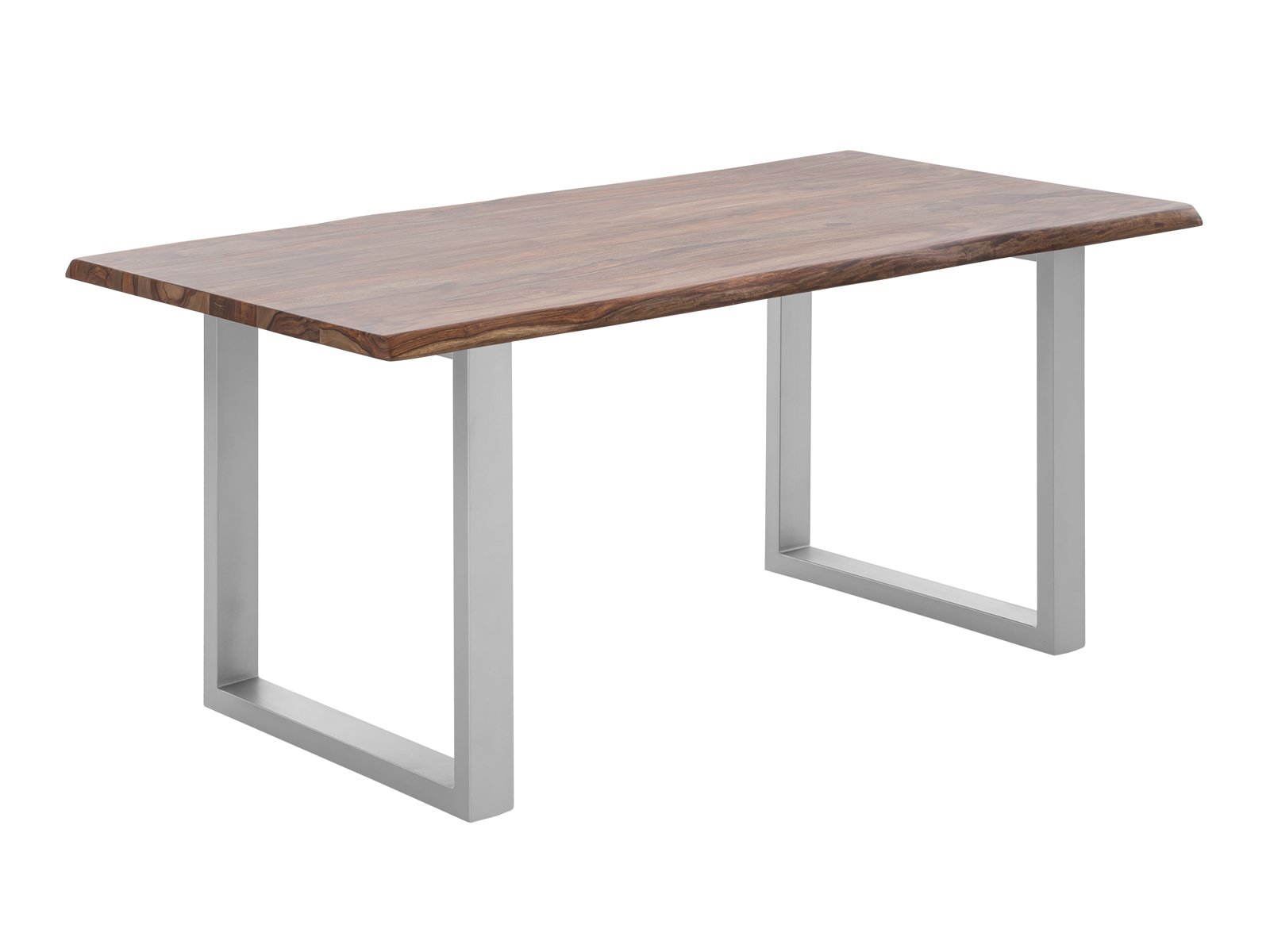 Esstisch Bullwer Palisander silberfarben 200x100 cm