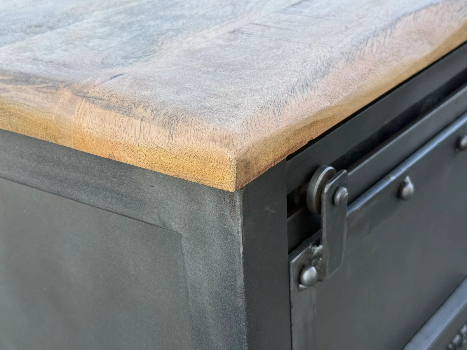 Highboard Ripon Metall/Mango