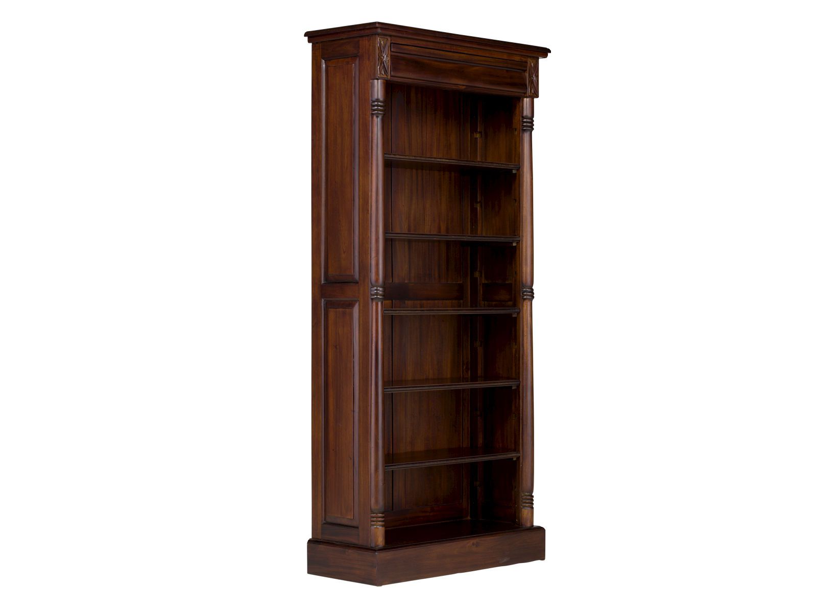 Bücherregal Cambridge 180cm Bücherregal Cambridge II 180 cm Holz - Mahagoni 85x180x36