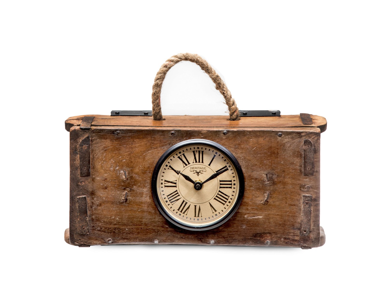 Uhr in Ziegelform Uhr in Ziegelform