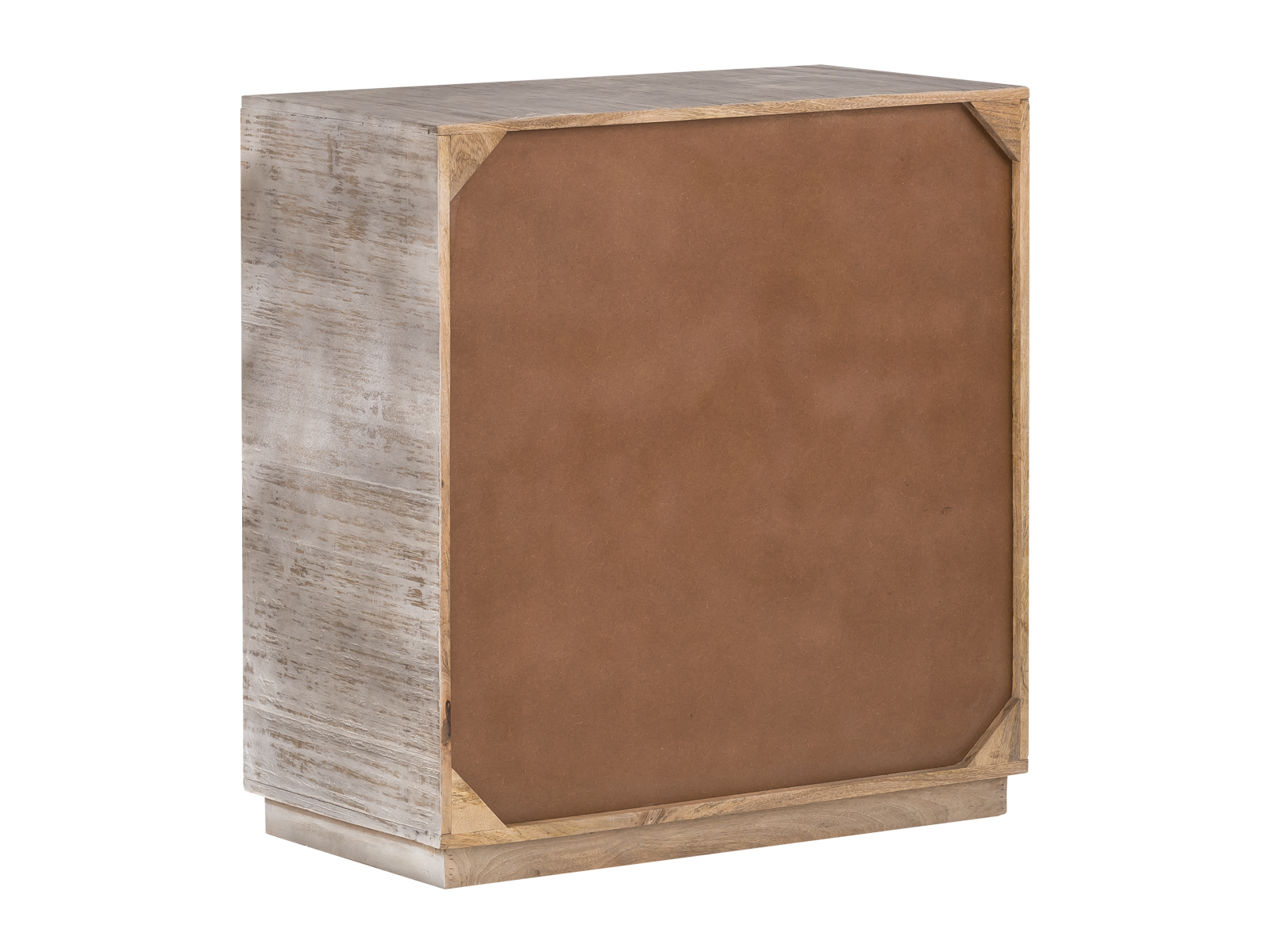 Kommode Salem Holz - Mango 85x90x45 Rückansicht