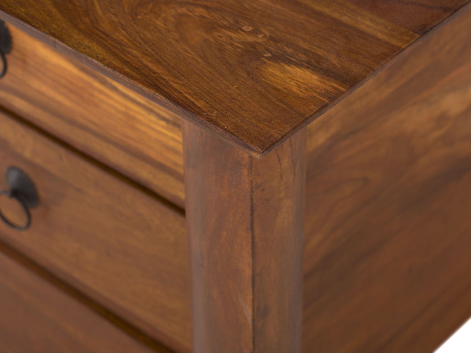 Couchtisch Truhe Merlow 90x90 Akazie