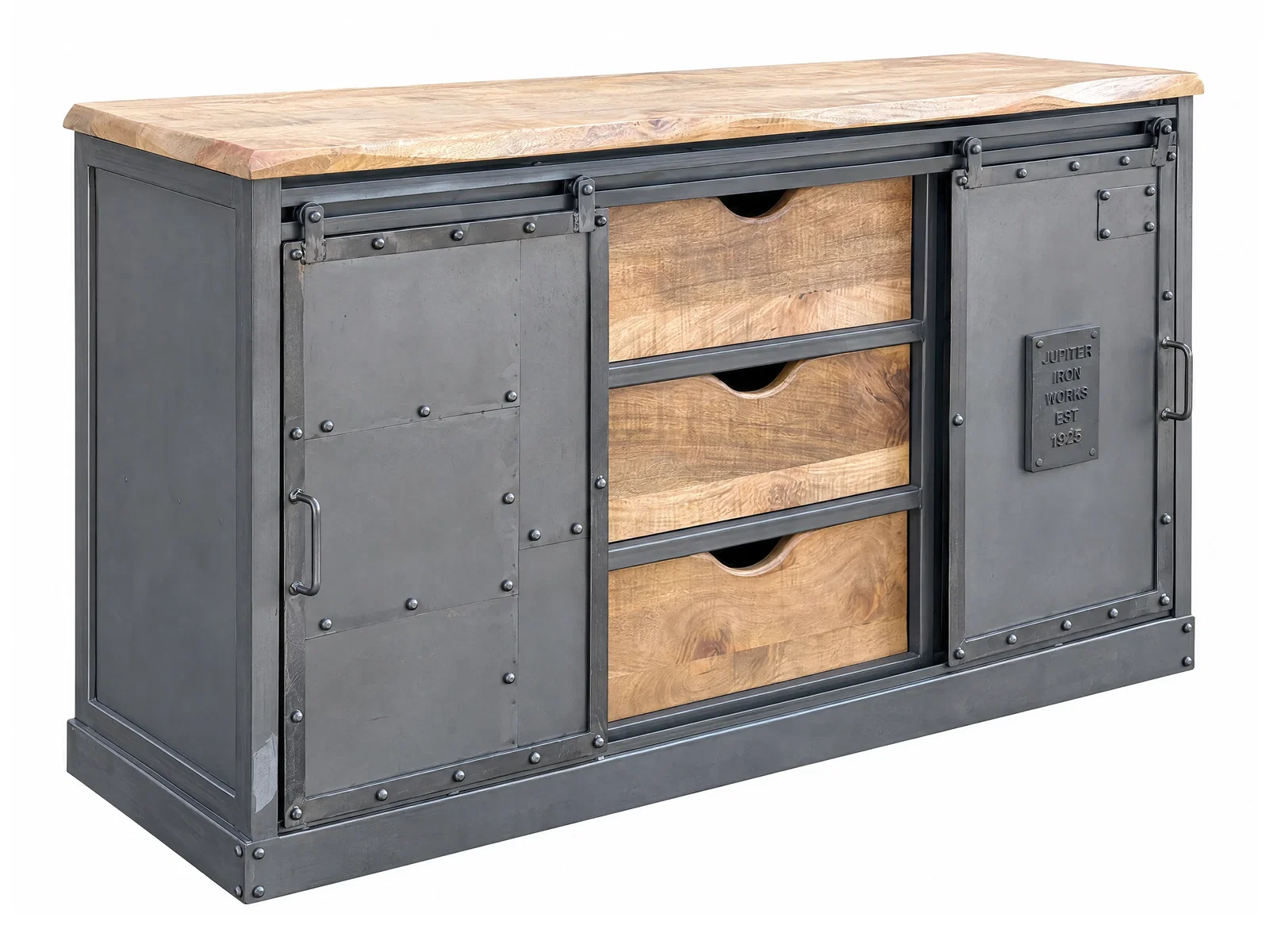 Sideboard Ripon Metall/Mango