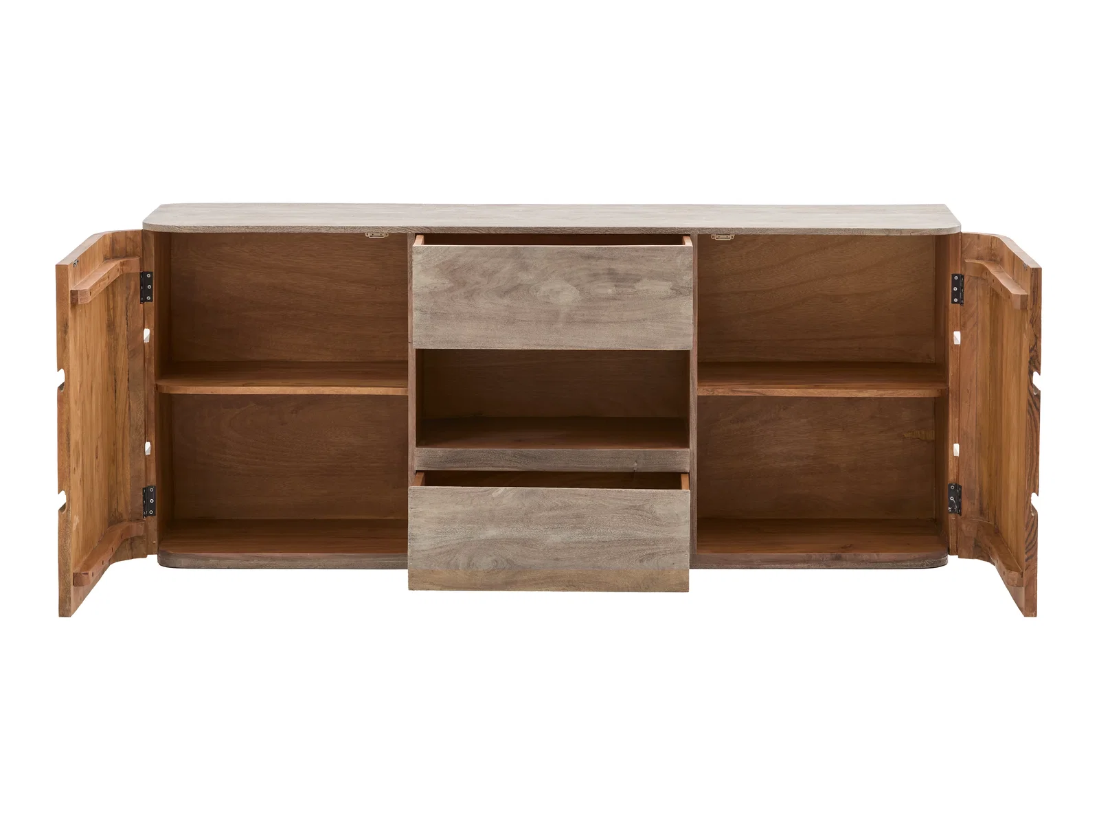 TV Sideboard Kala Akazie grau