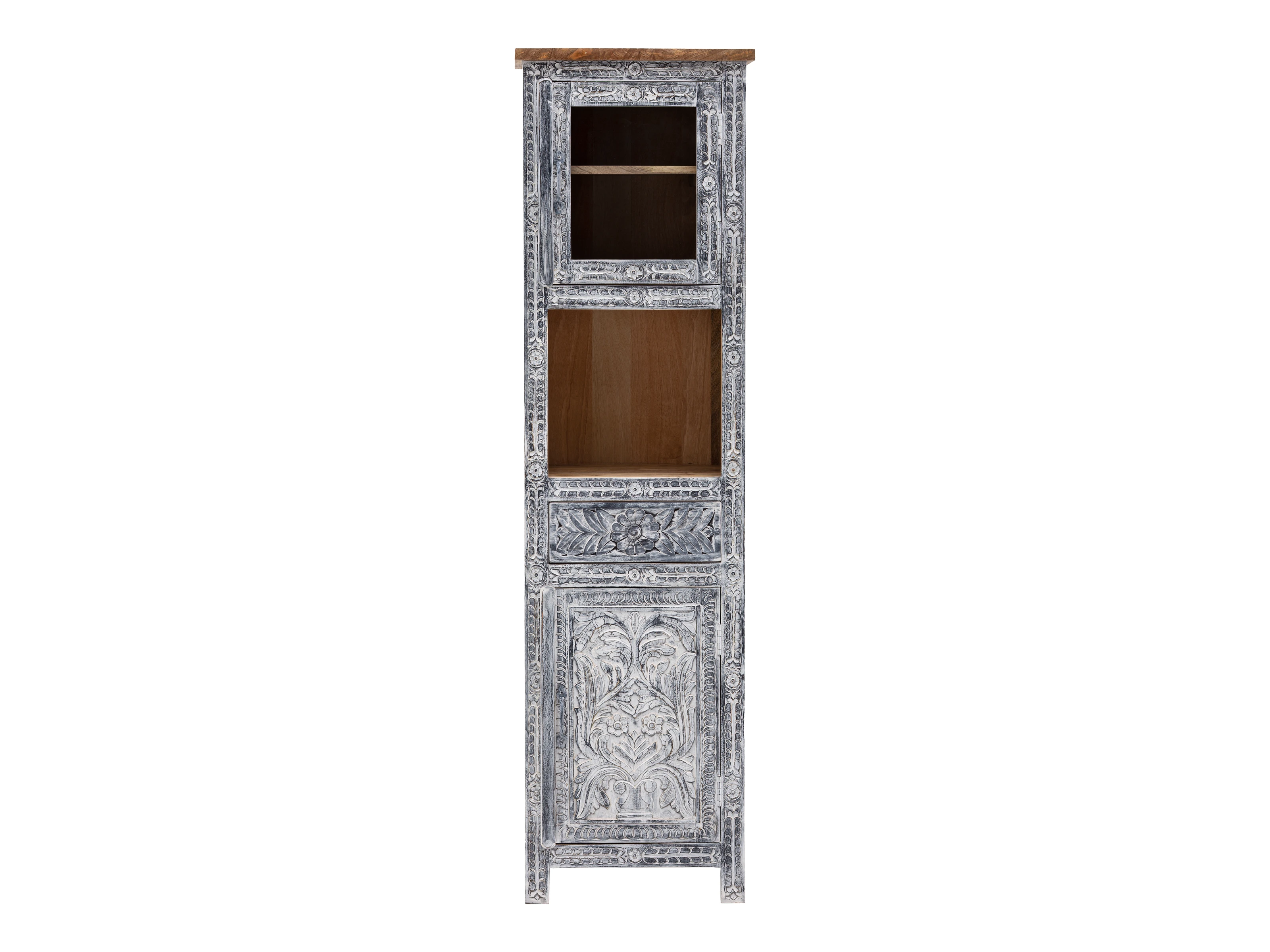 Hochschrank Santa Cruz grau