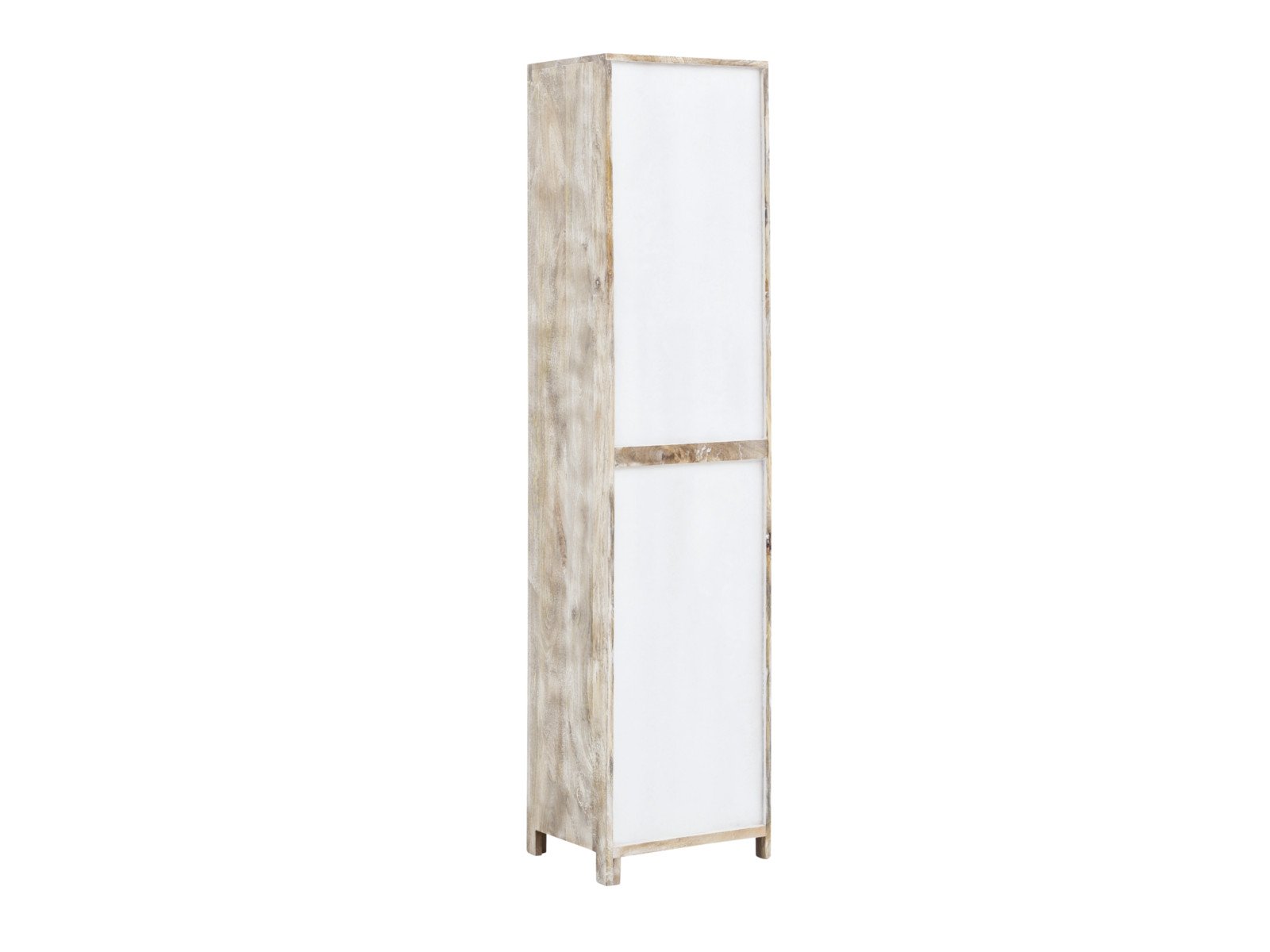 Bad Hochschrank Bitna Holz - Mango 43x180x35 Rückansicht