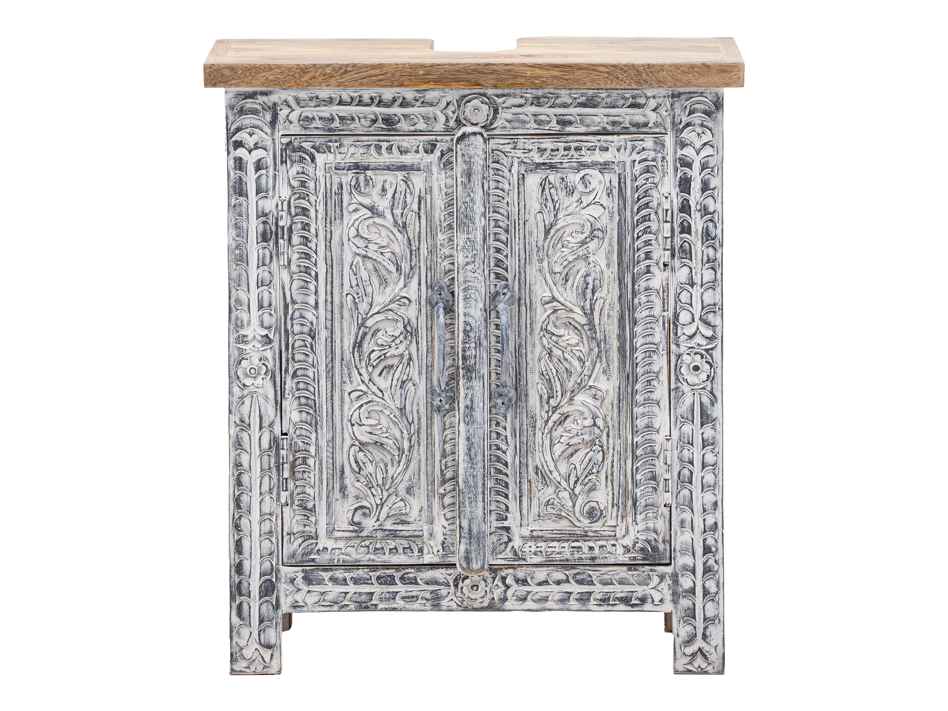 Waschbeckenunterschrank Santa Cruz grau