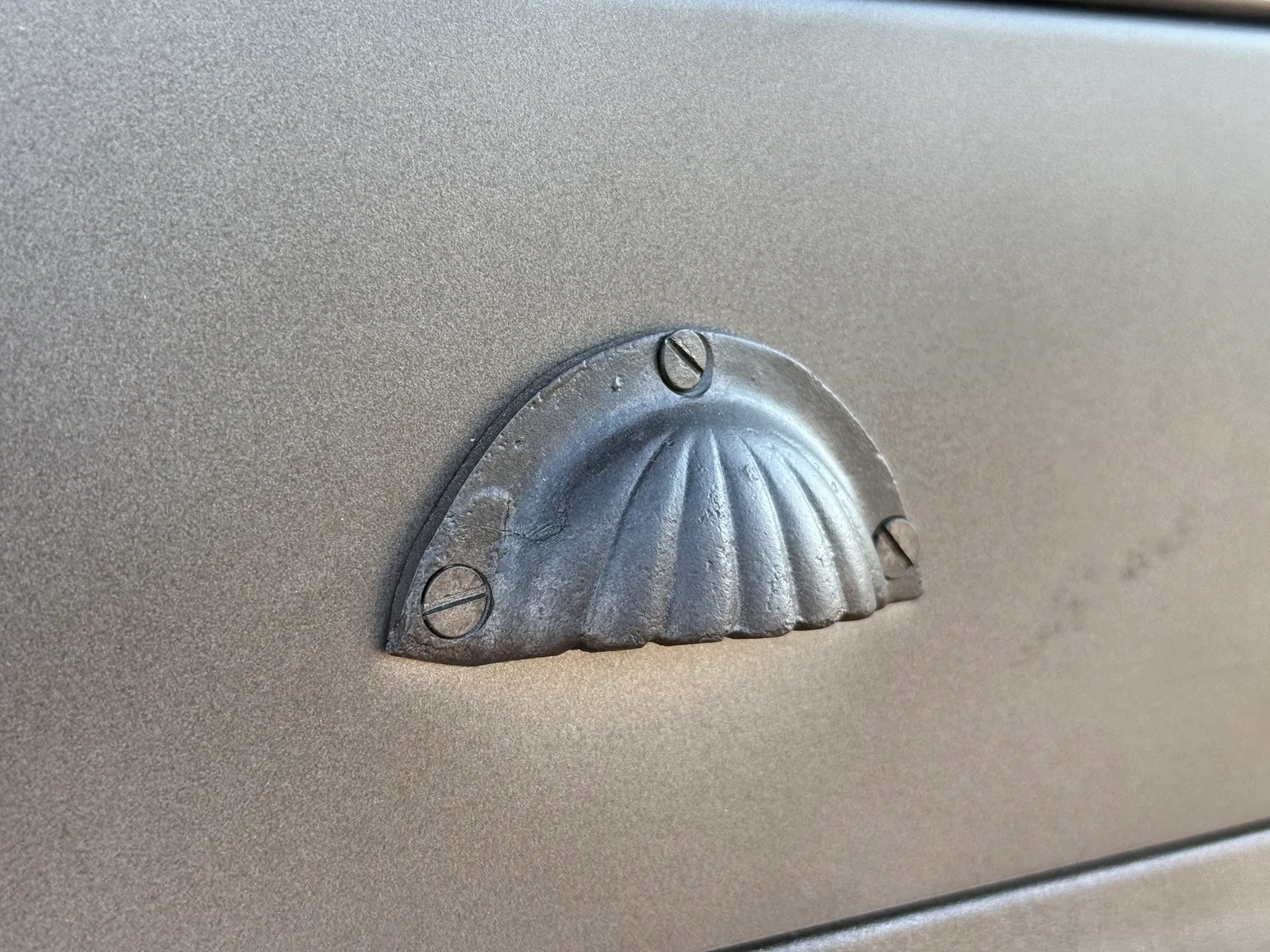 Kücheninsel Kington Metall/Mango