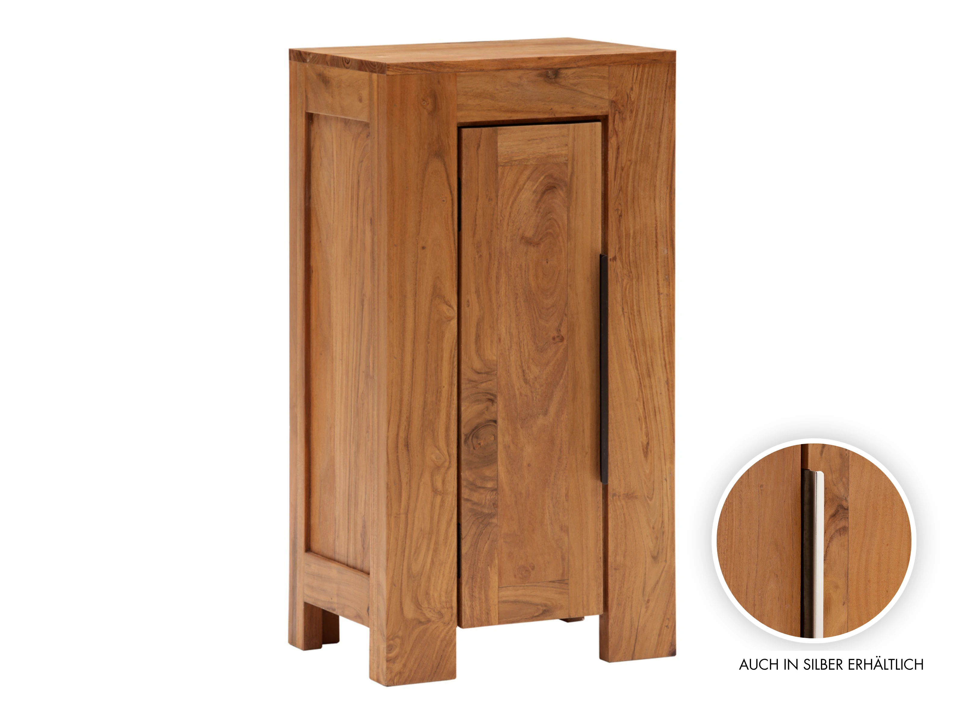 Unterschrank Osbon - Metallgriffe Schwarz