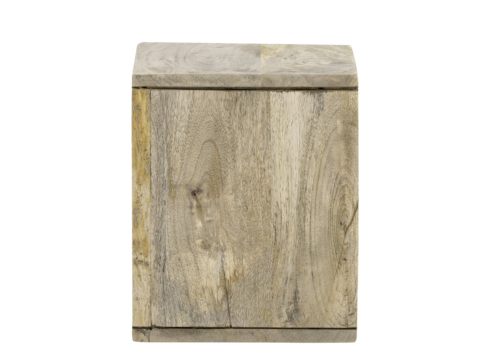 Wandregal Alcudia Holz - Mango 30x30x25 Seitenansicht