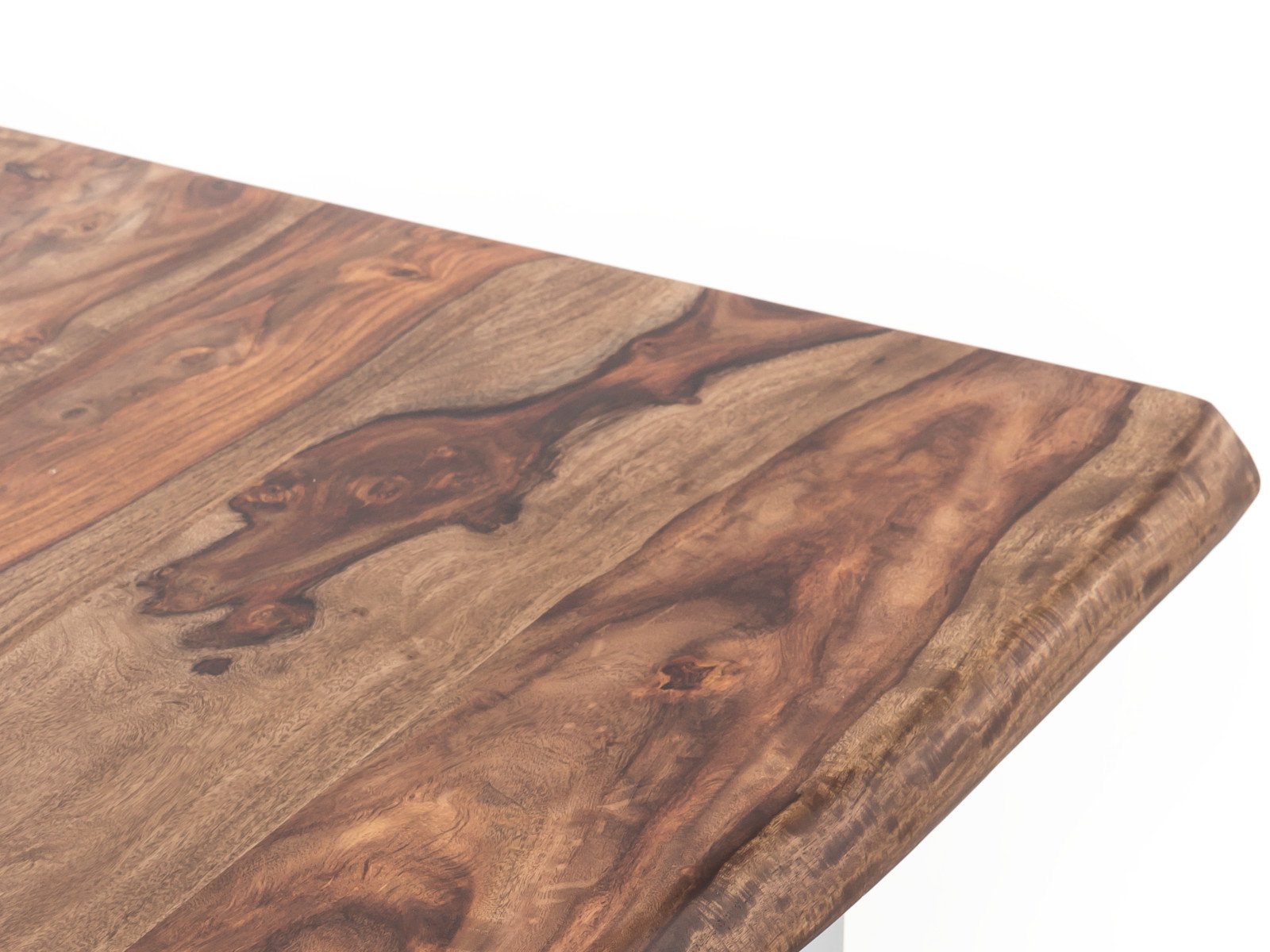 Esstisch Bullwer Palisander silberfarben 200x100 cm
