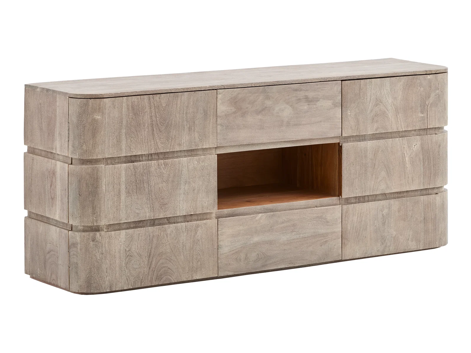 TV Sideboard Kala Akazie grau