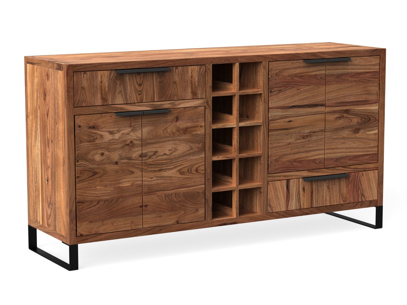 Sideboard Sydney 160cm, Akazie hell Sideboard Sydney 160cm, Akazie hell