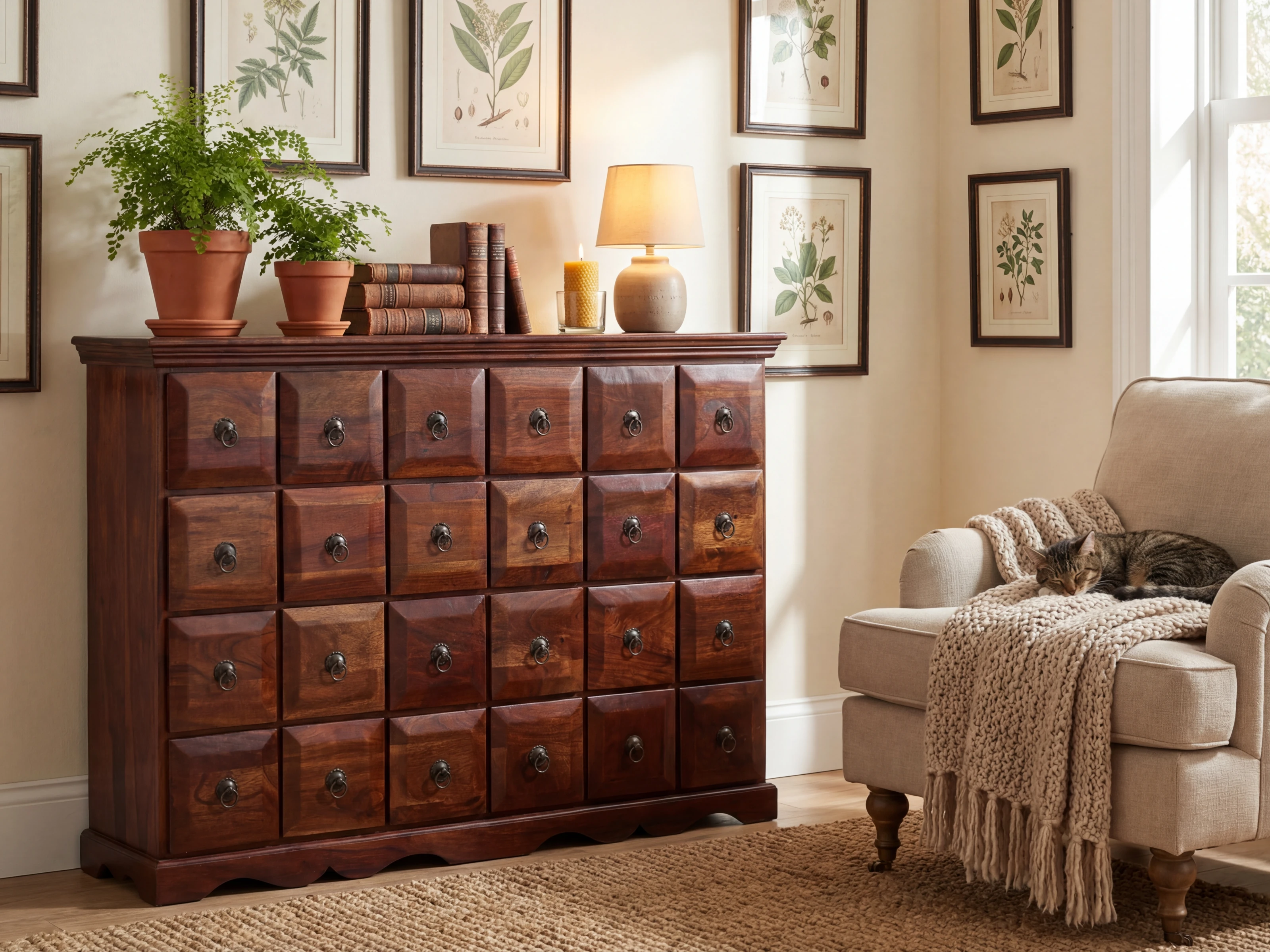 Kommode Texas Akazie 24 Schub