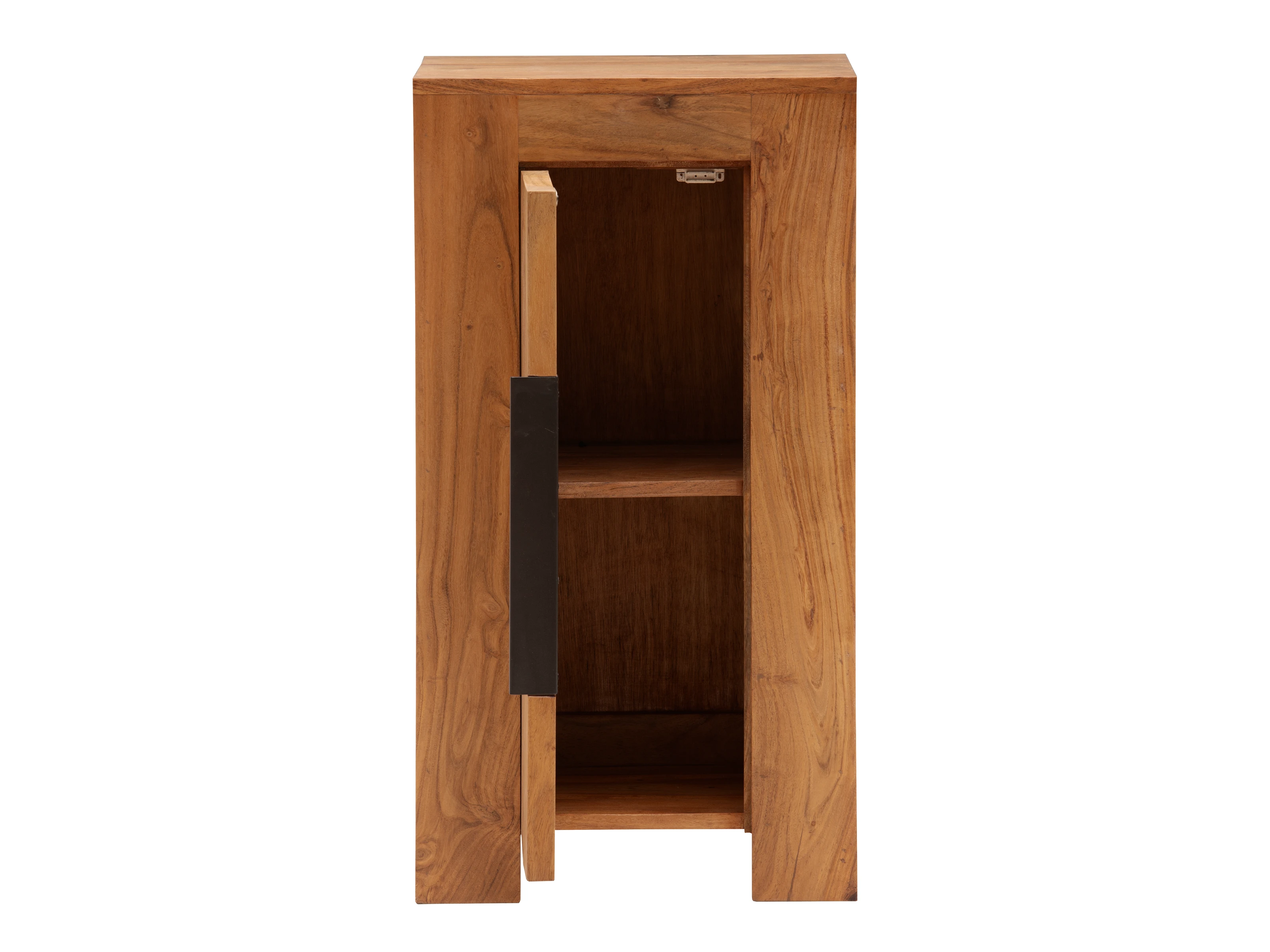 Badmöbelset Osbon Akazie 5teilig - Metallgriffe Schwarz