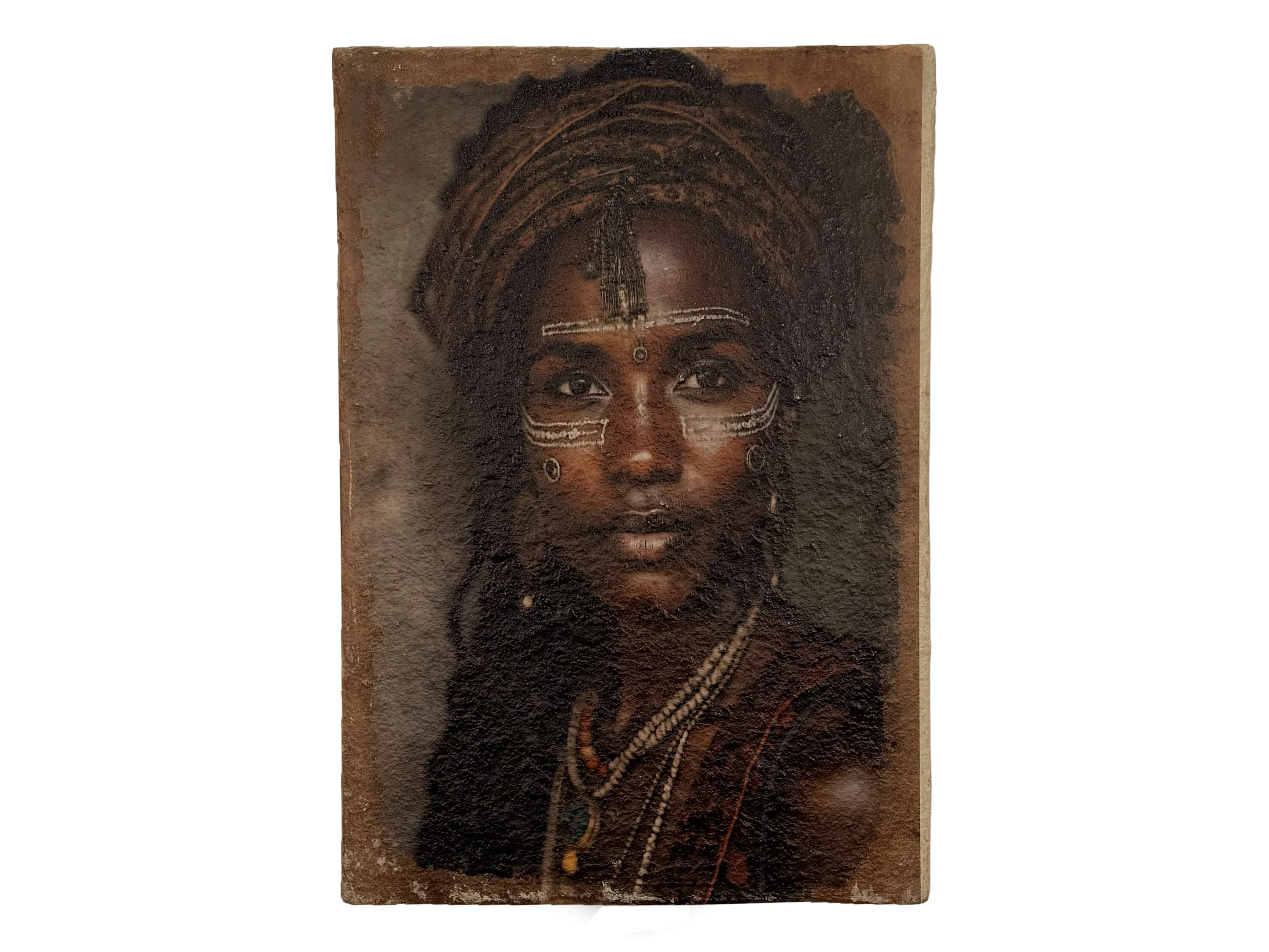 Wandbild Papiermache 60x90 - Earth Goddess