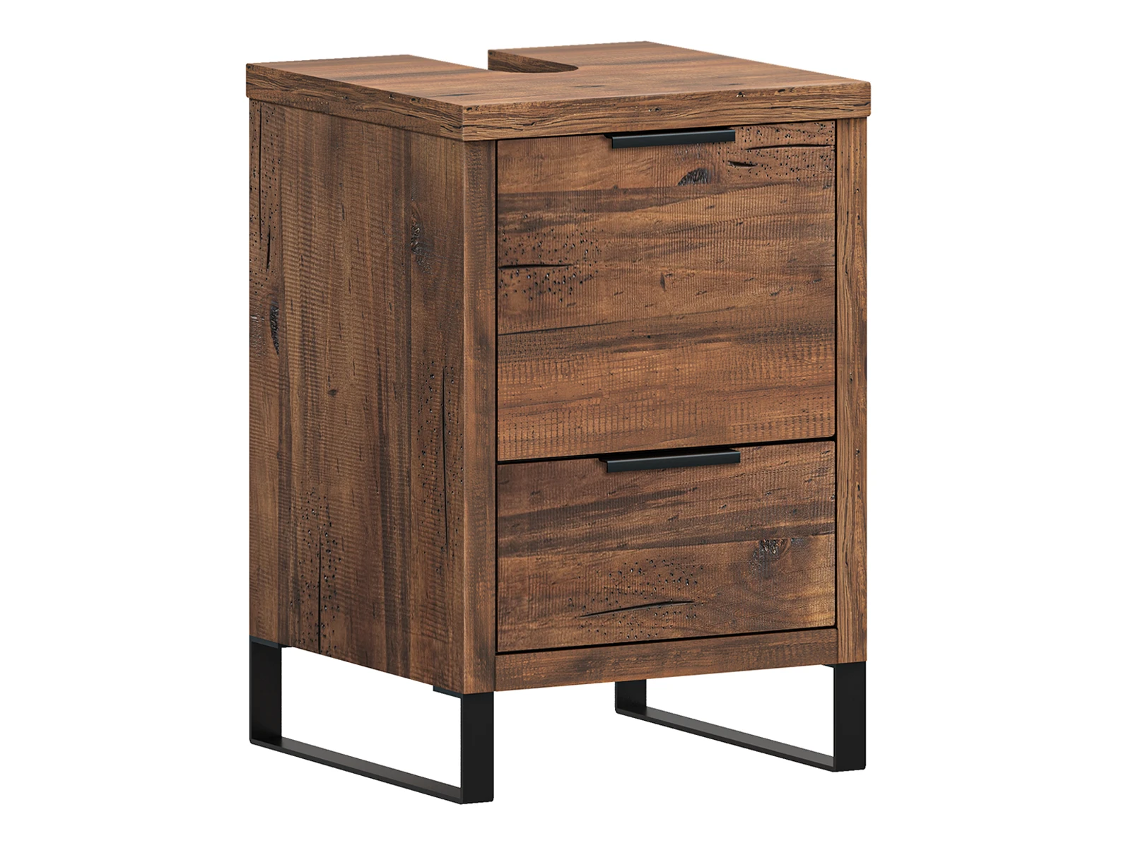 Waschbeckenunterschrank Sydney Pinie schmal